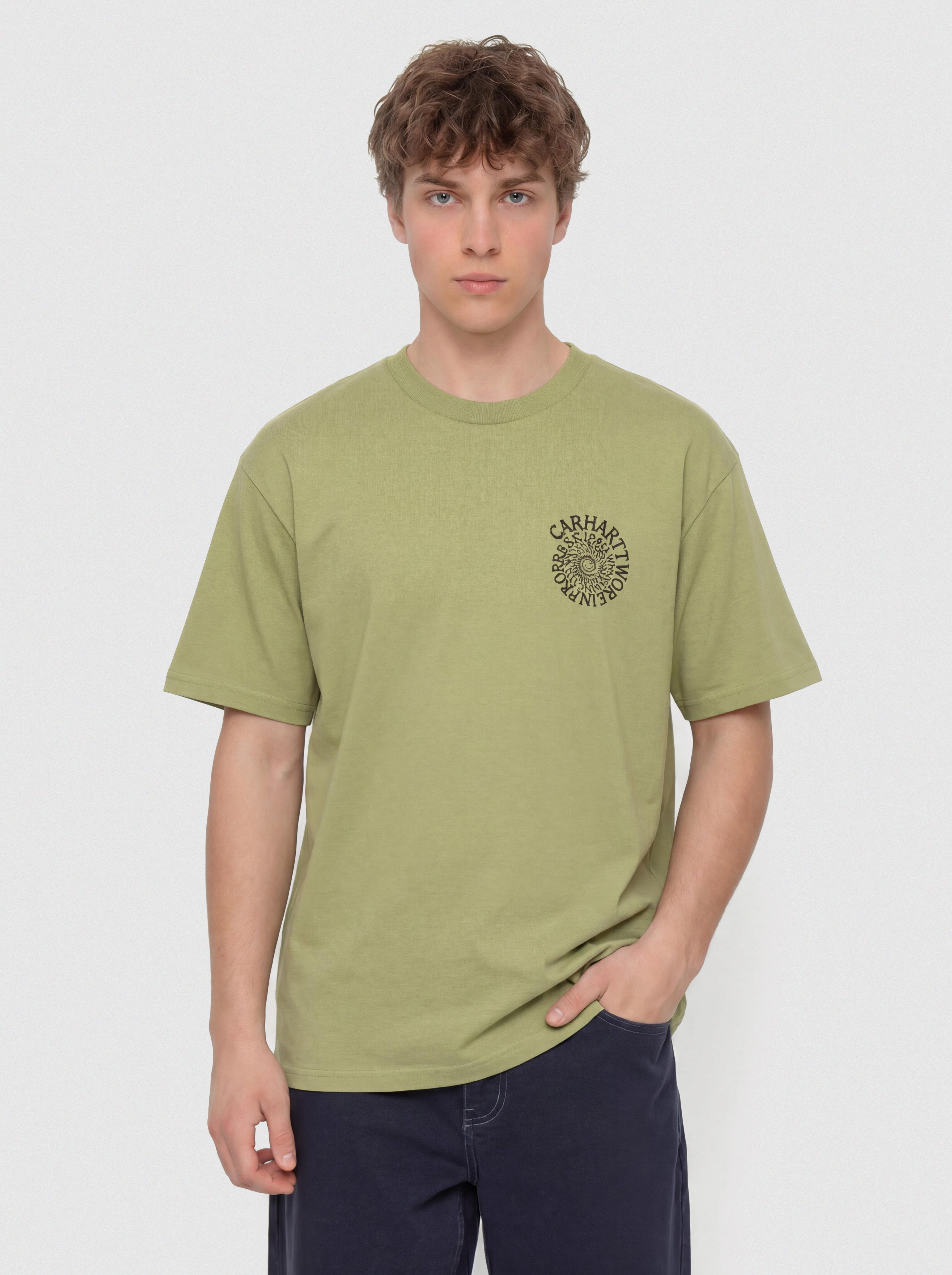 u0422u0435u043du0438u0441u043au0430 Carhartt WIP Spirals (gentle green)
