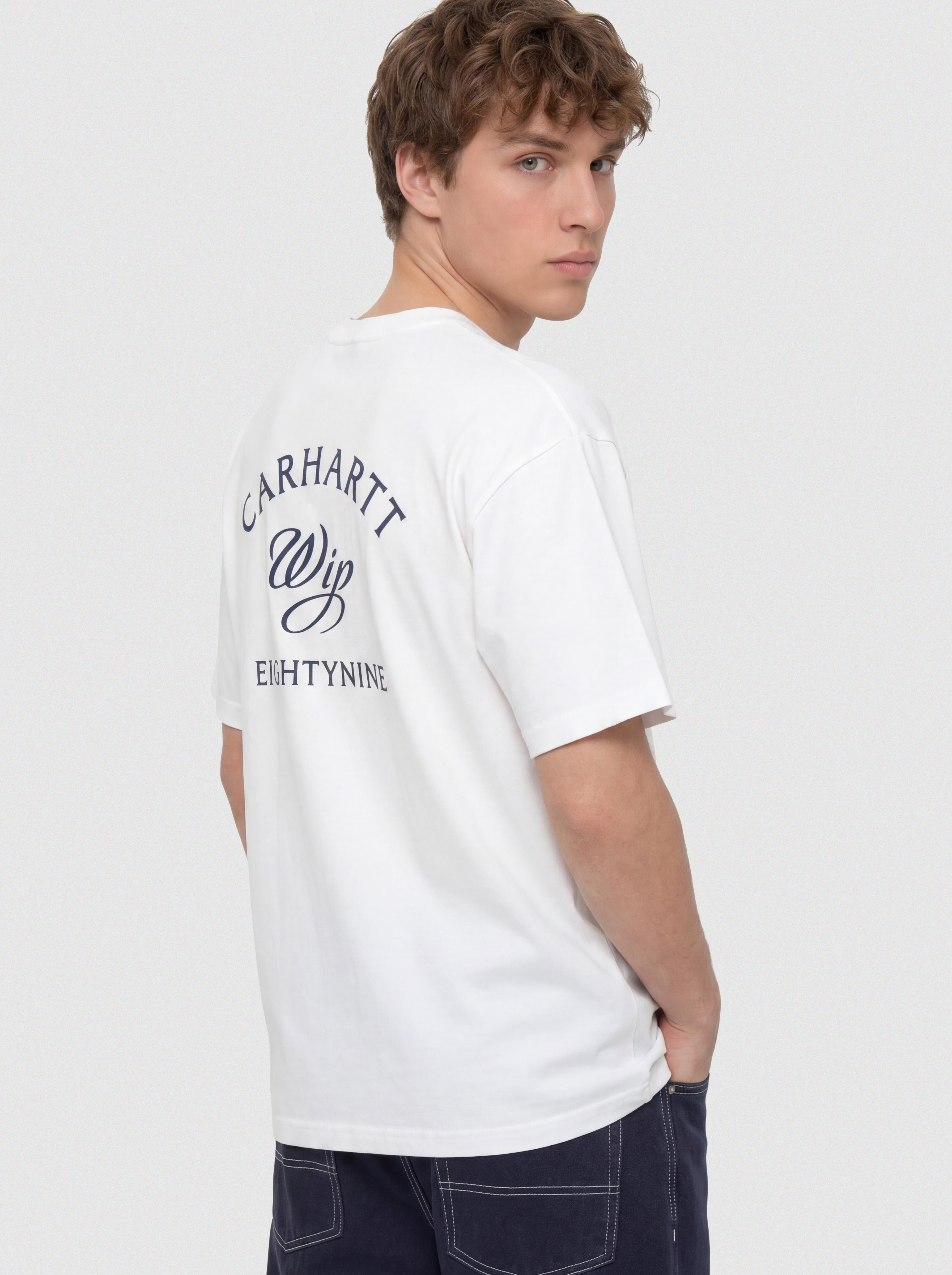 Тениска Carhartt WIP Eightynine (white)