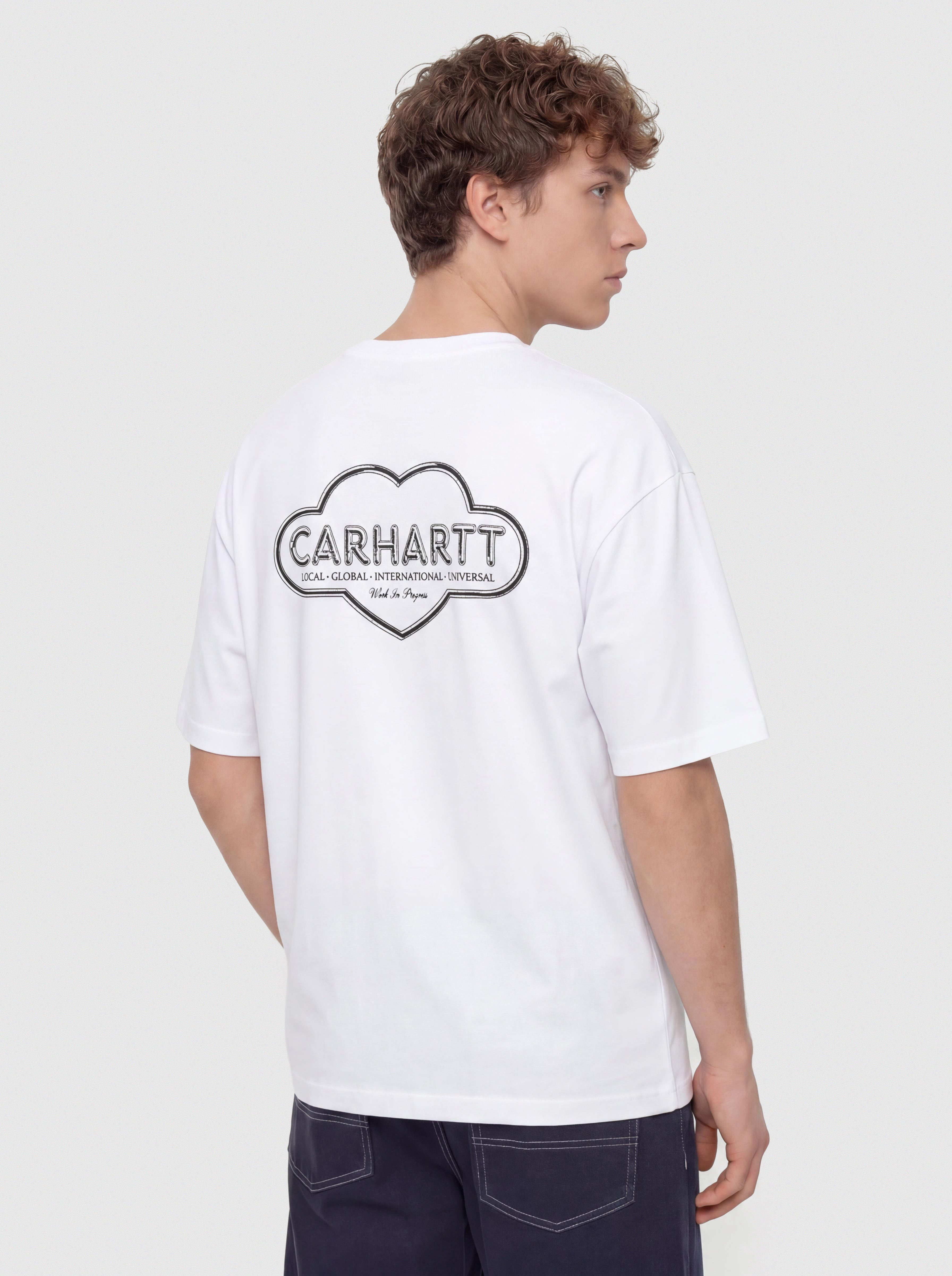 Тениска Carhartt WIP Cloud Heart (white)