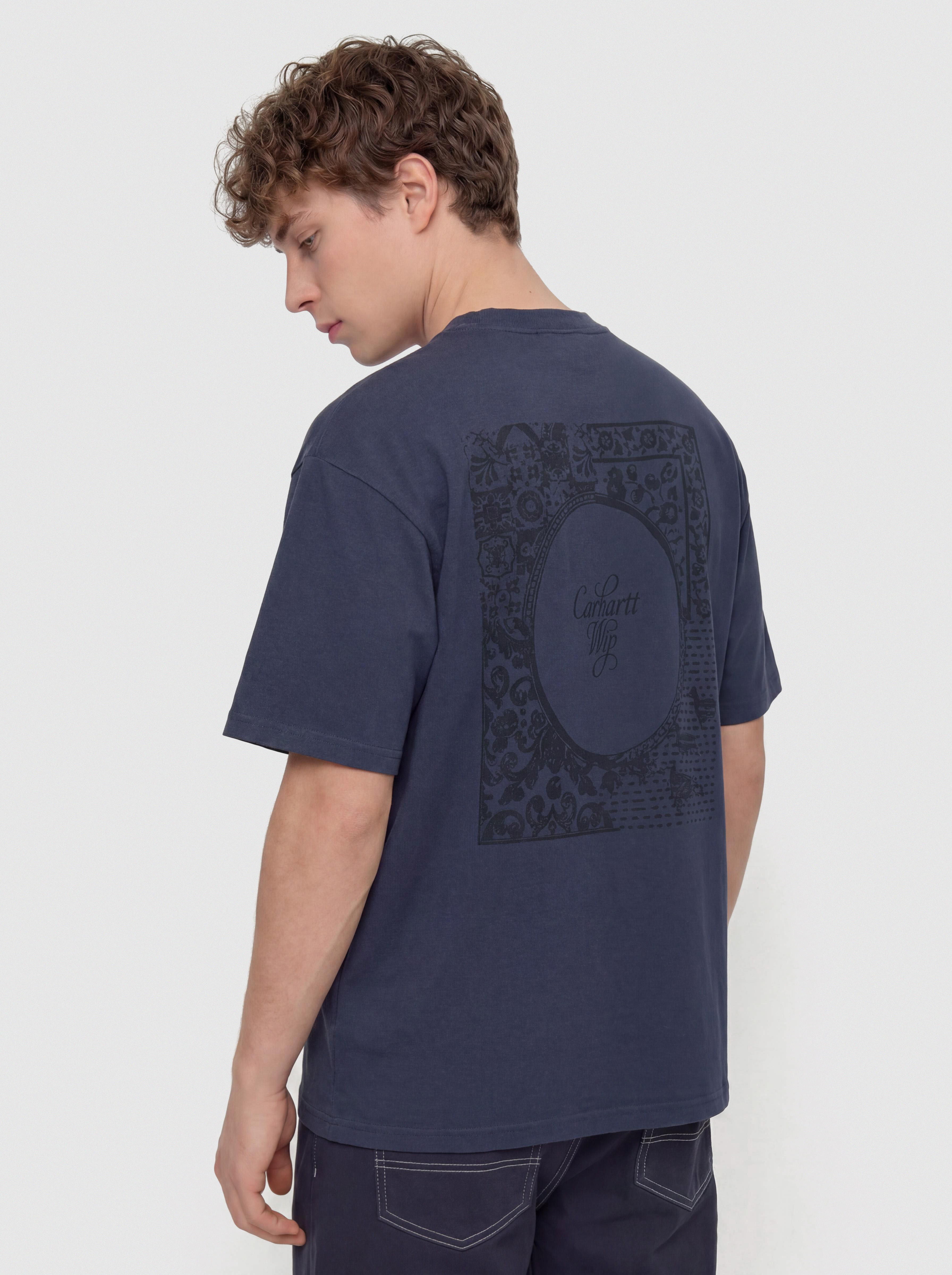 Тениска Carhartt WIP Vestige (blue)
