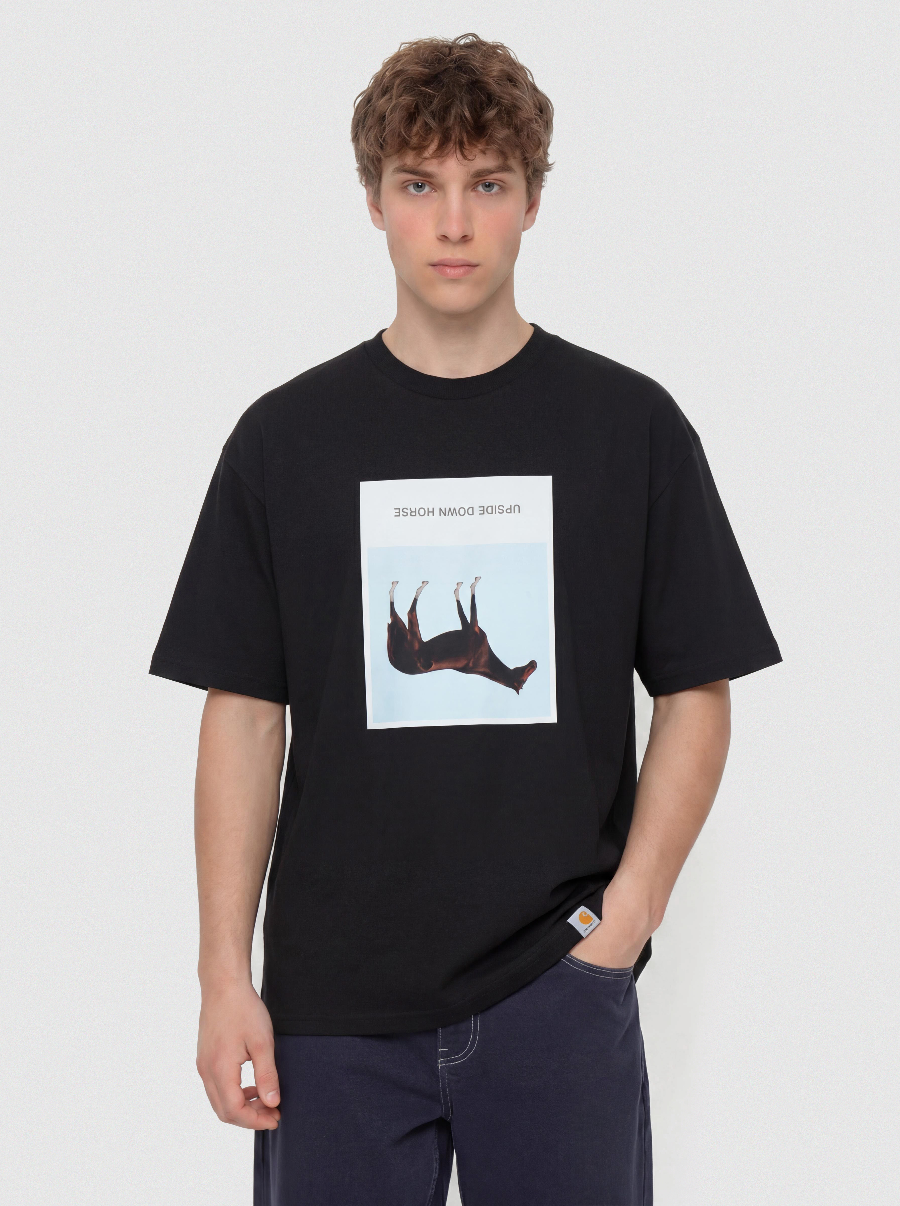u0422u0435u043du0438u0441u043au0430 Carhartt WIP Sean Hamilton 02 (black)
