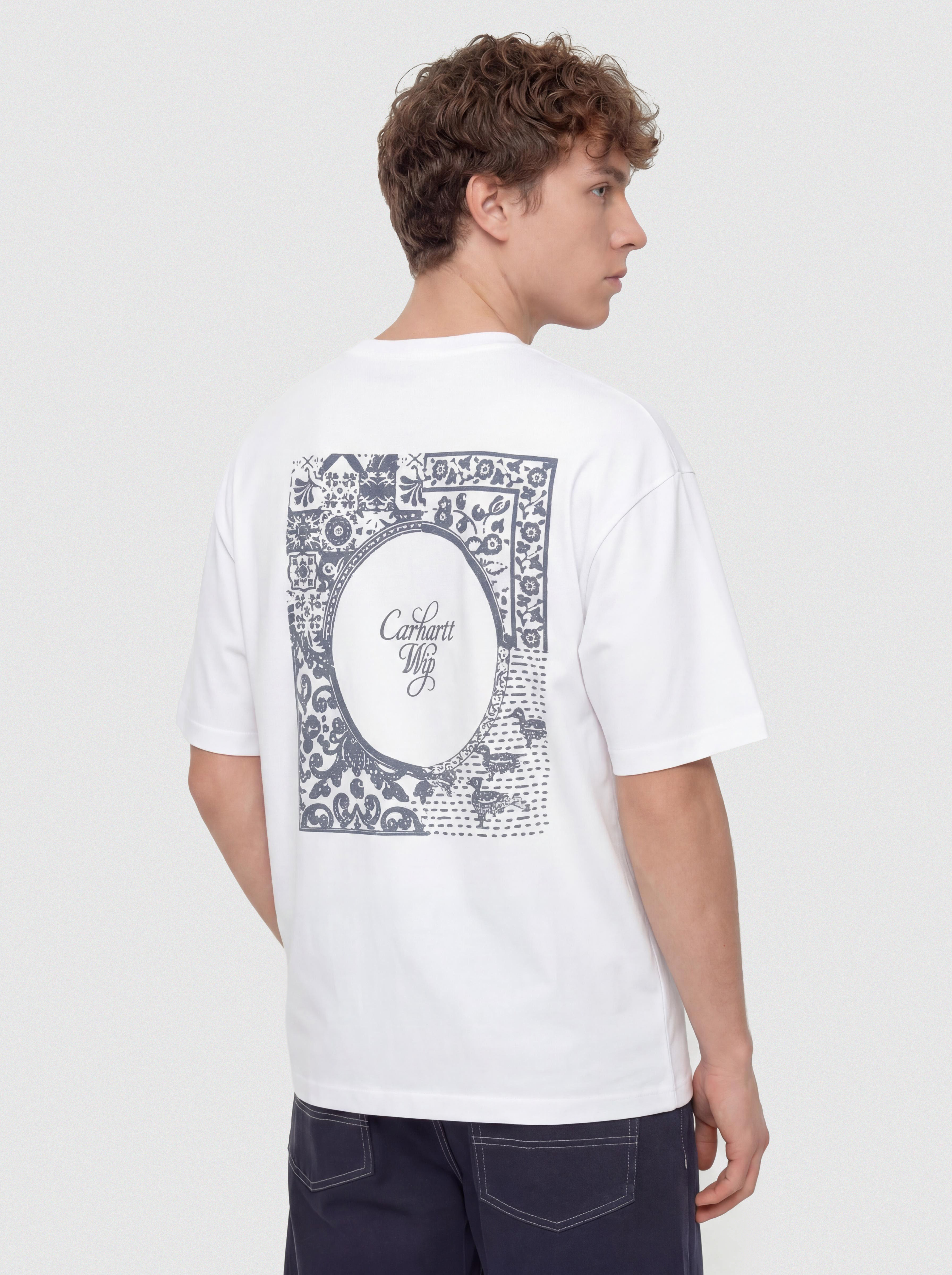 Тениска Carhartt WIP Vestige (white)