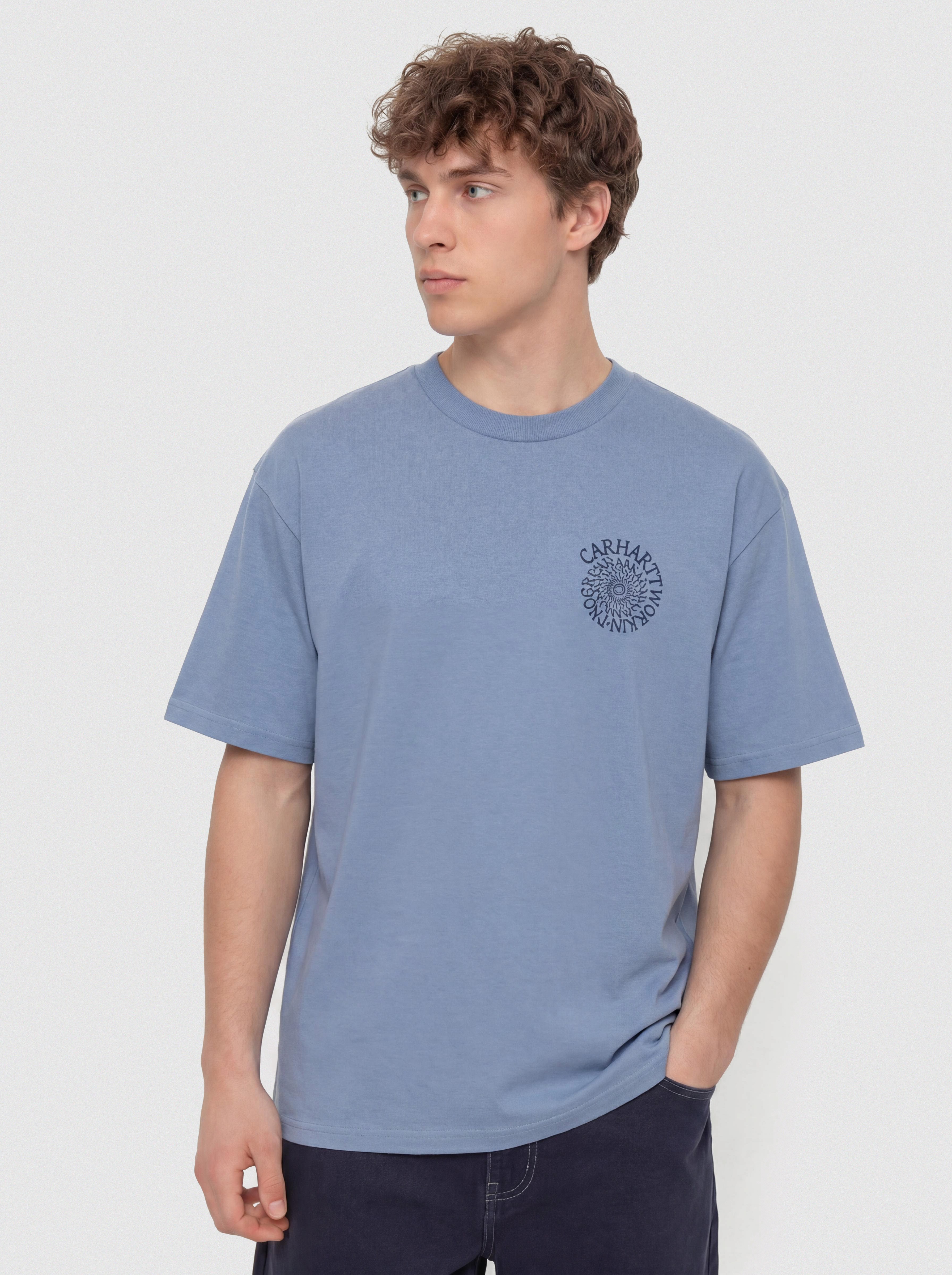 u0422u0435u043du0438u0441u043au0430 Carhartt WIP Spirals (gentle blue)