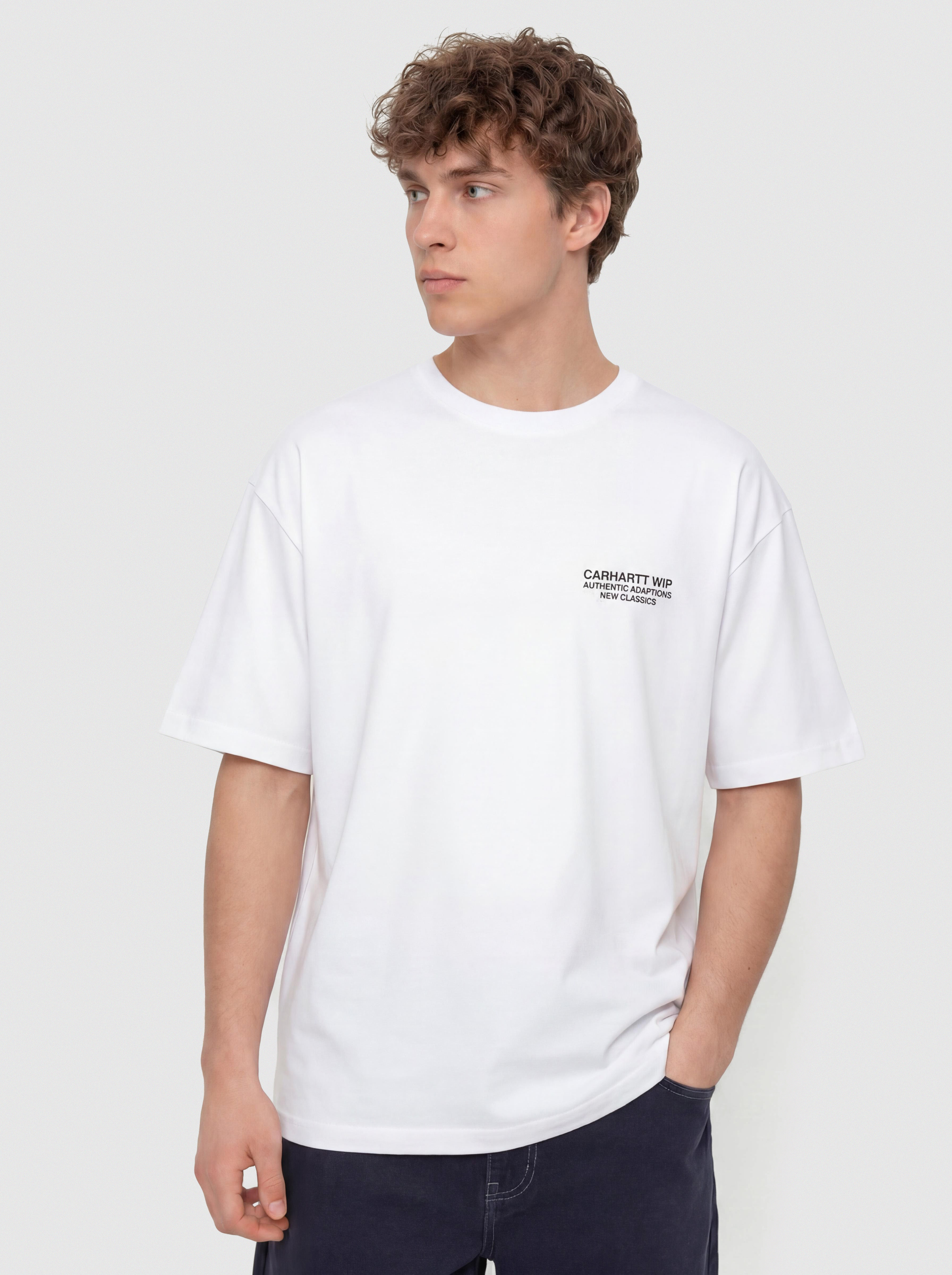 Тениска Carhartt WIP Sean Hamilton 03 (white)