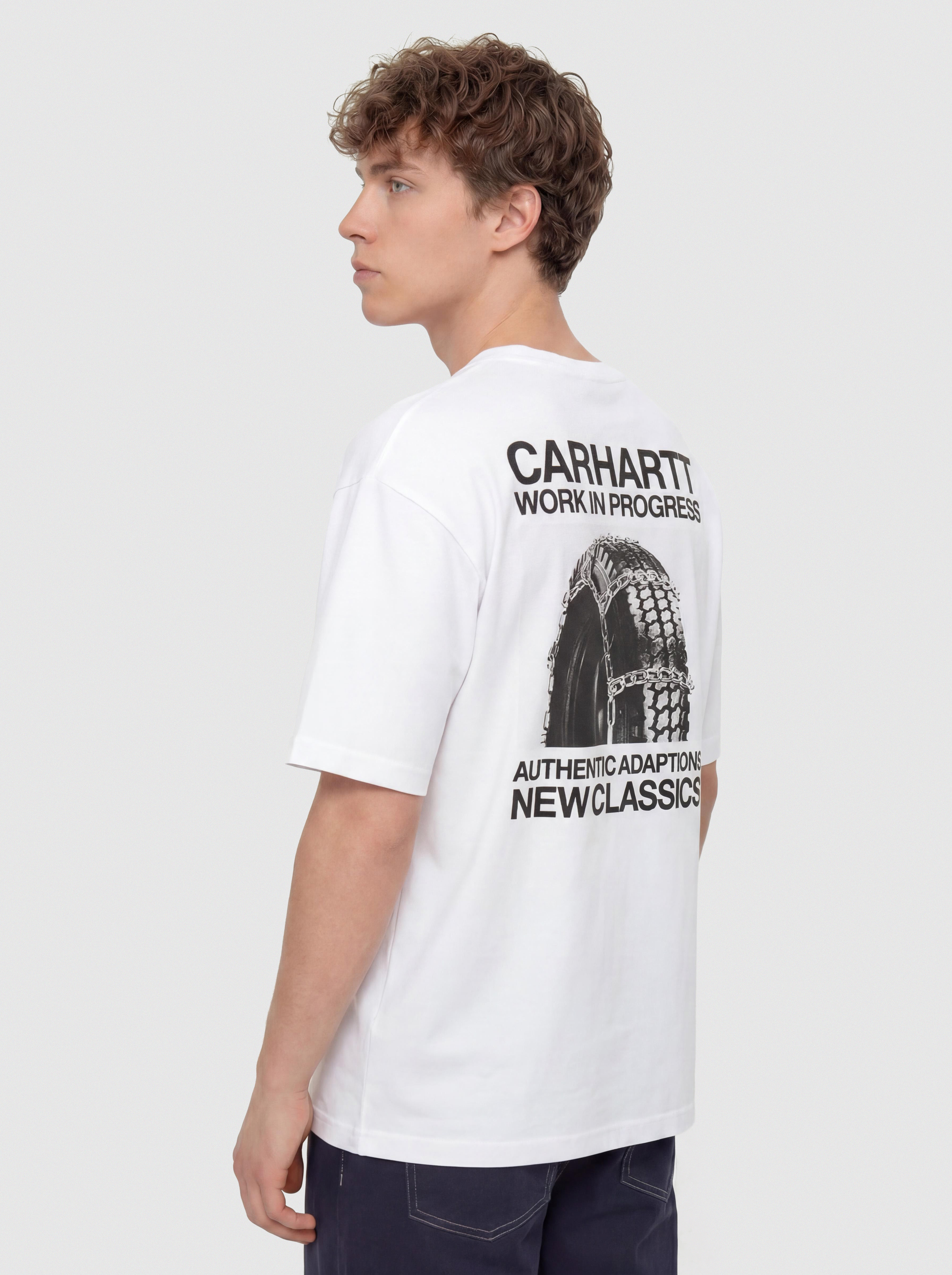 Тениска Carhartt WIP Sean Hamilton 03 (white)