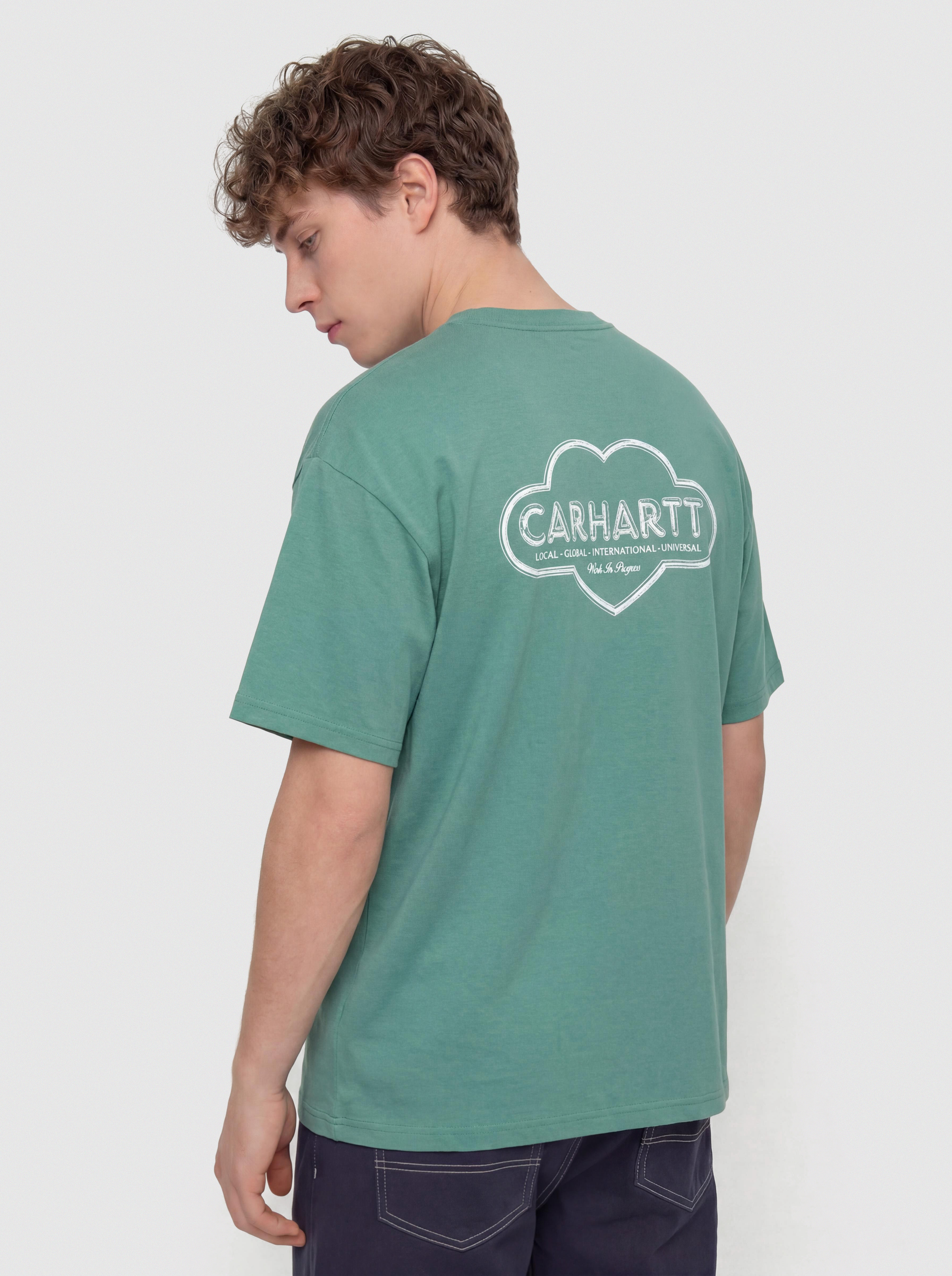 Тениска Carhartt WIP Cloud Heart (lily)