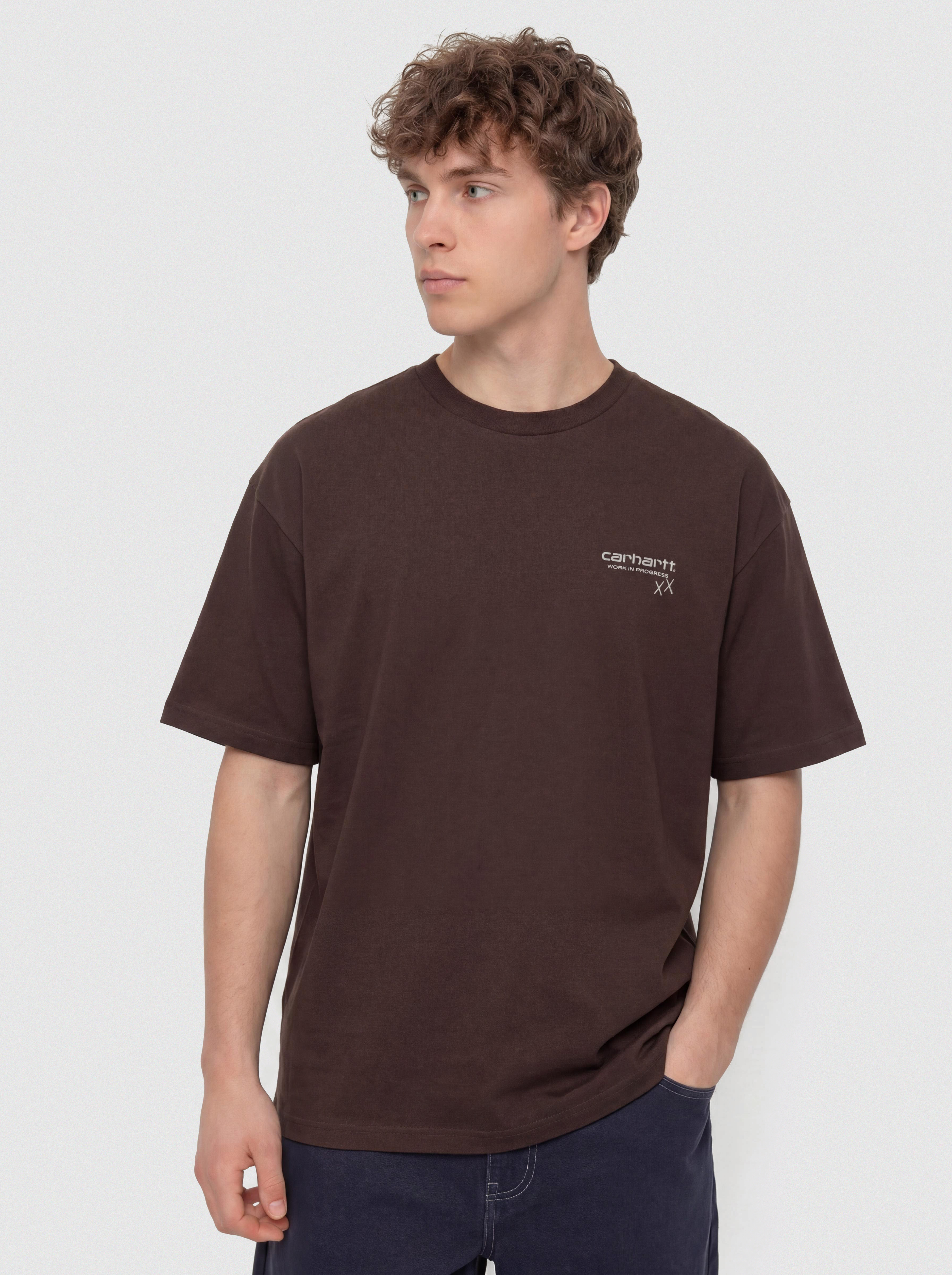 Тениска Carhartt WIP Garble (palisander)