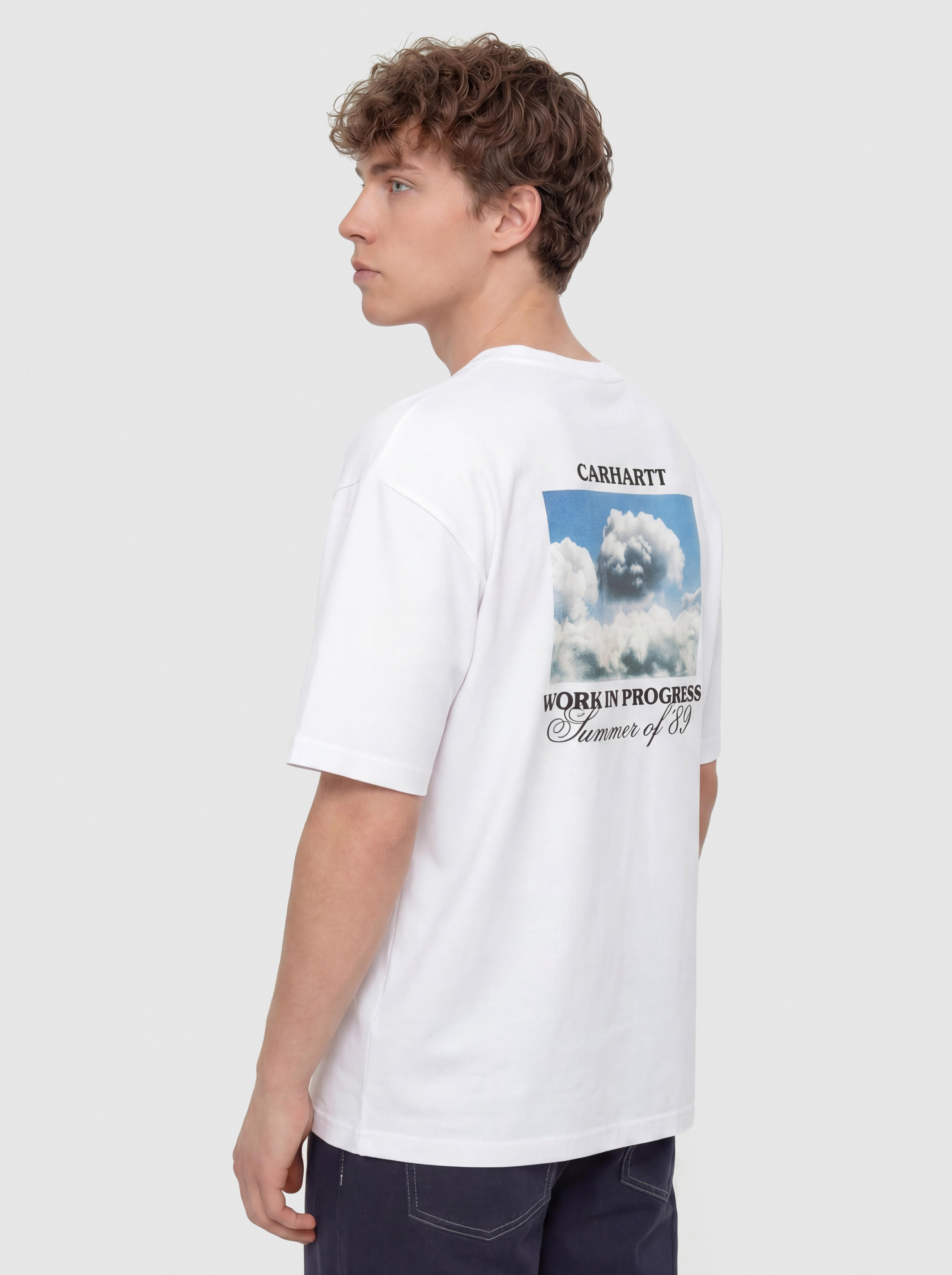 Тениска Carhartt WIP Warm Views (white)