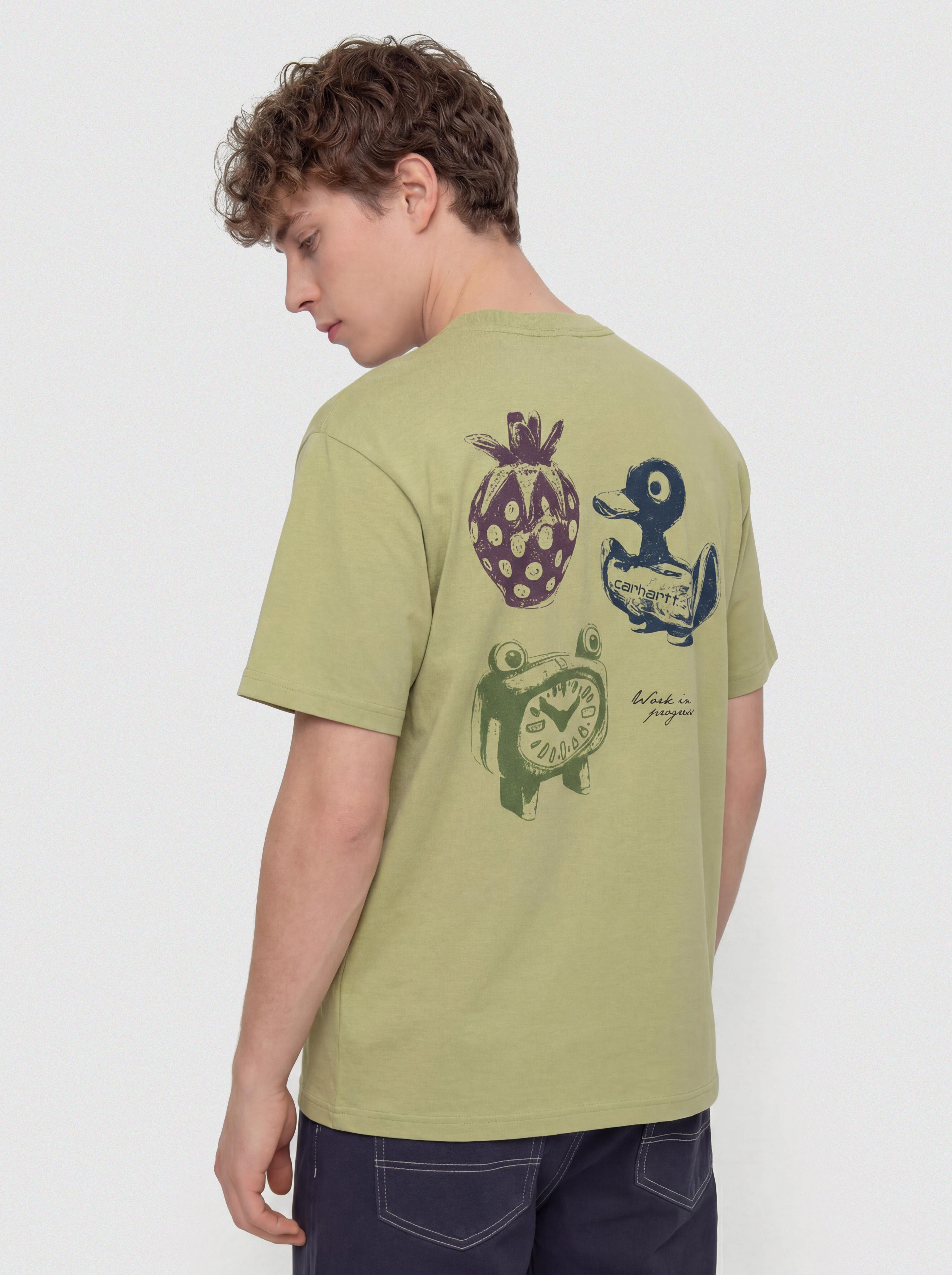 Тениска Carhartt WIP Forma (gentle green)