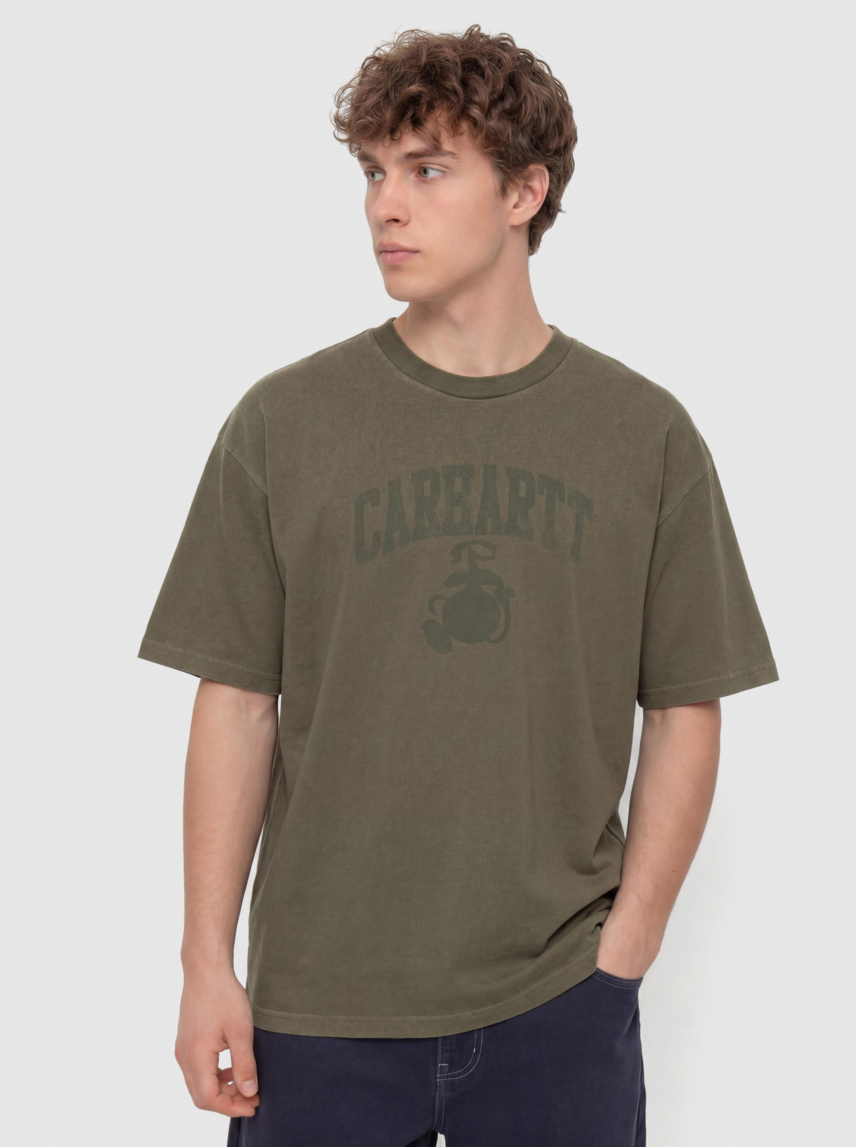 u0422u0435u043du0438u0441u043au0430 Carhartt WIP Faded Pond Corps (cypress)