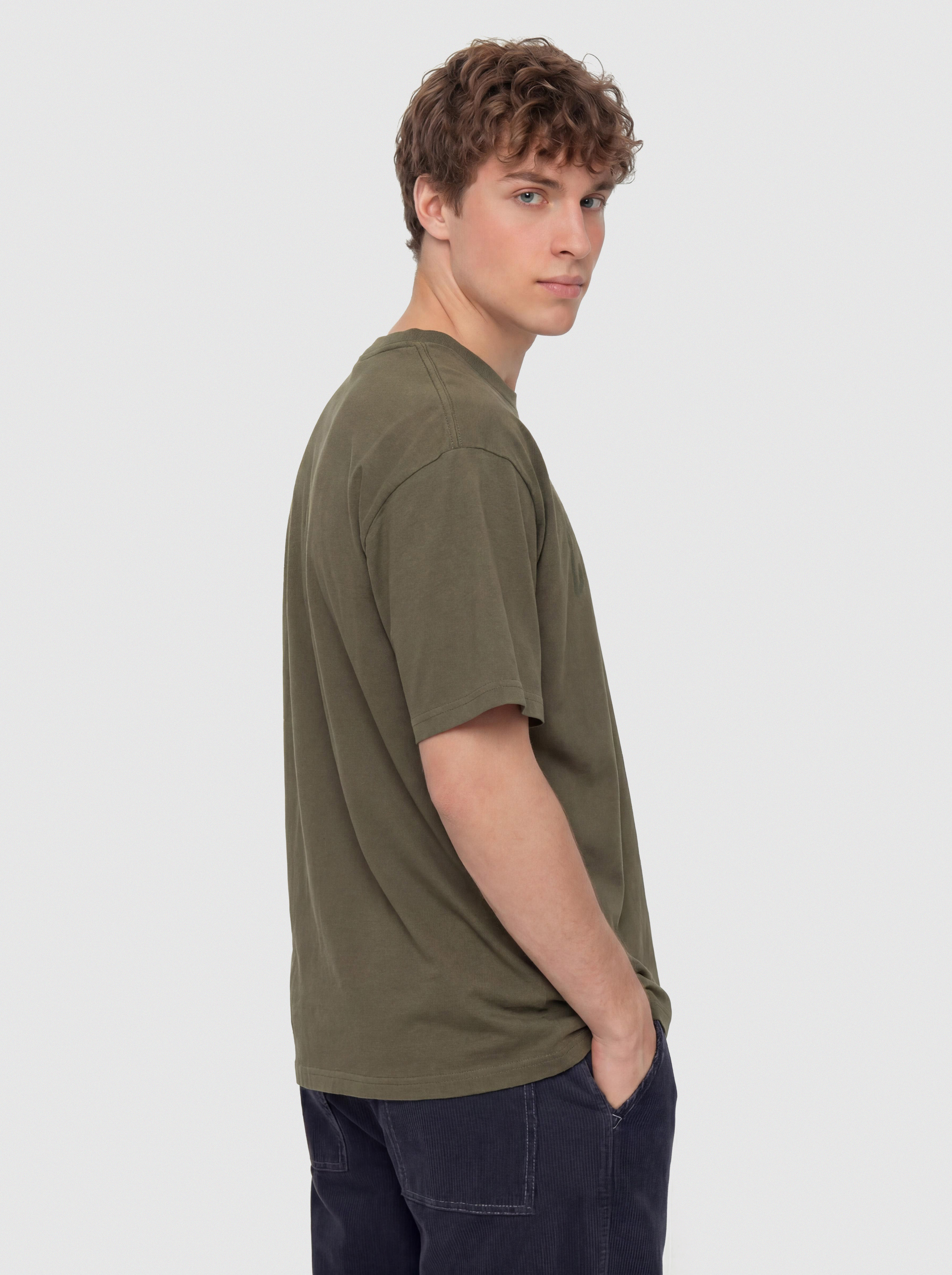 Тениска Carhartt WIP Faded Pond Corps (cypress)