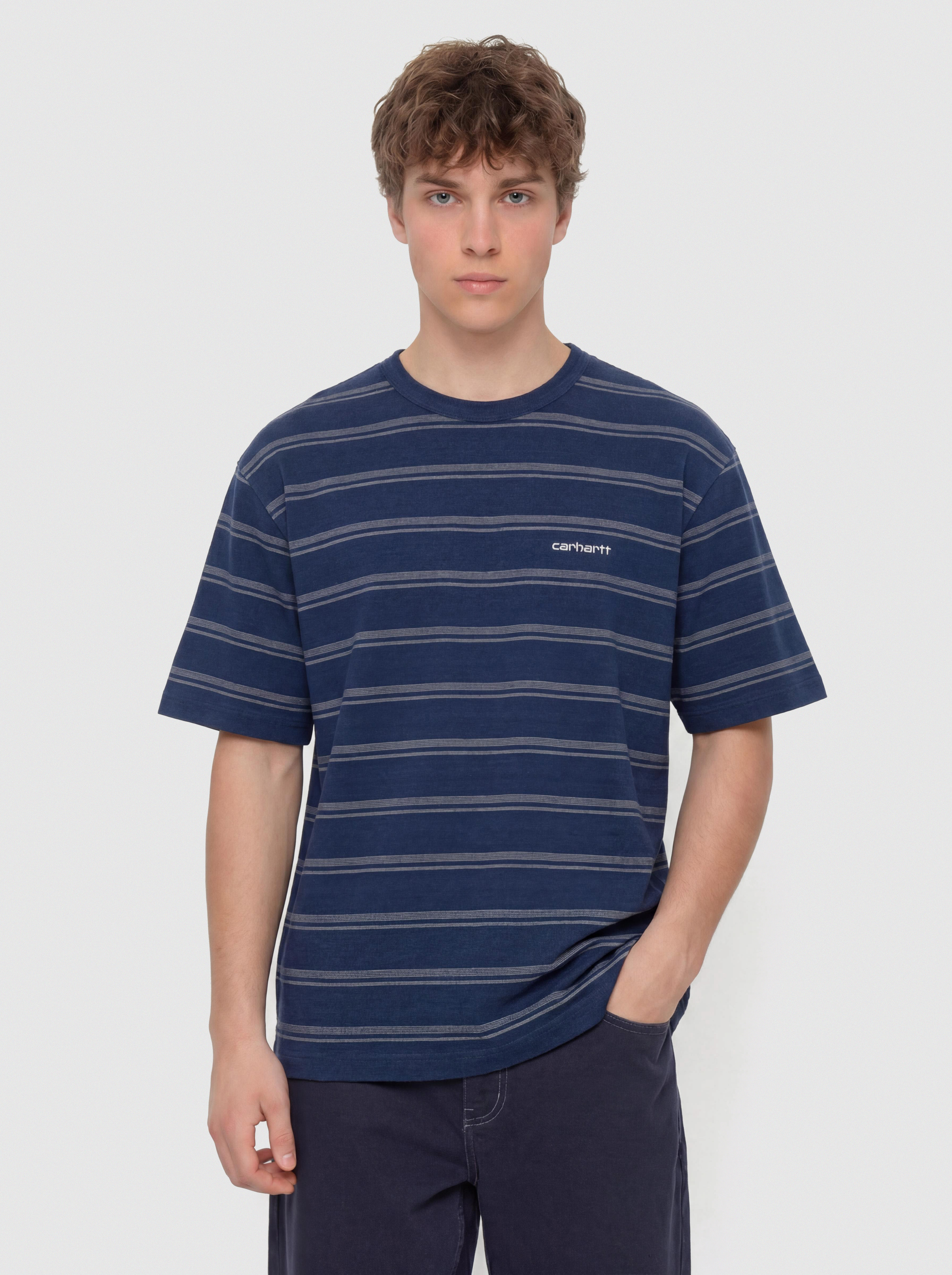 u0422u0435u043du0438u0441u043au0430 Carhartt WIP Matti (matti stripe/blue/phlox)