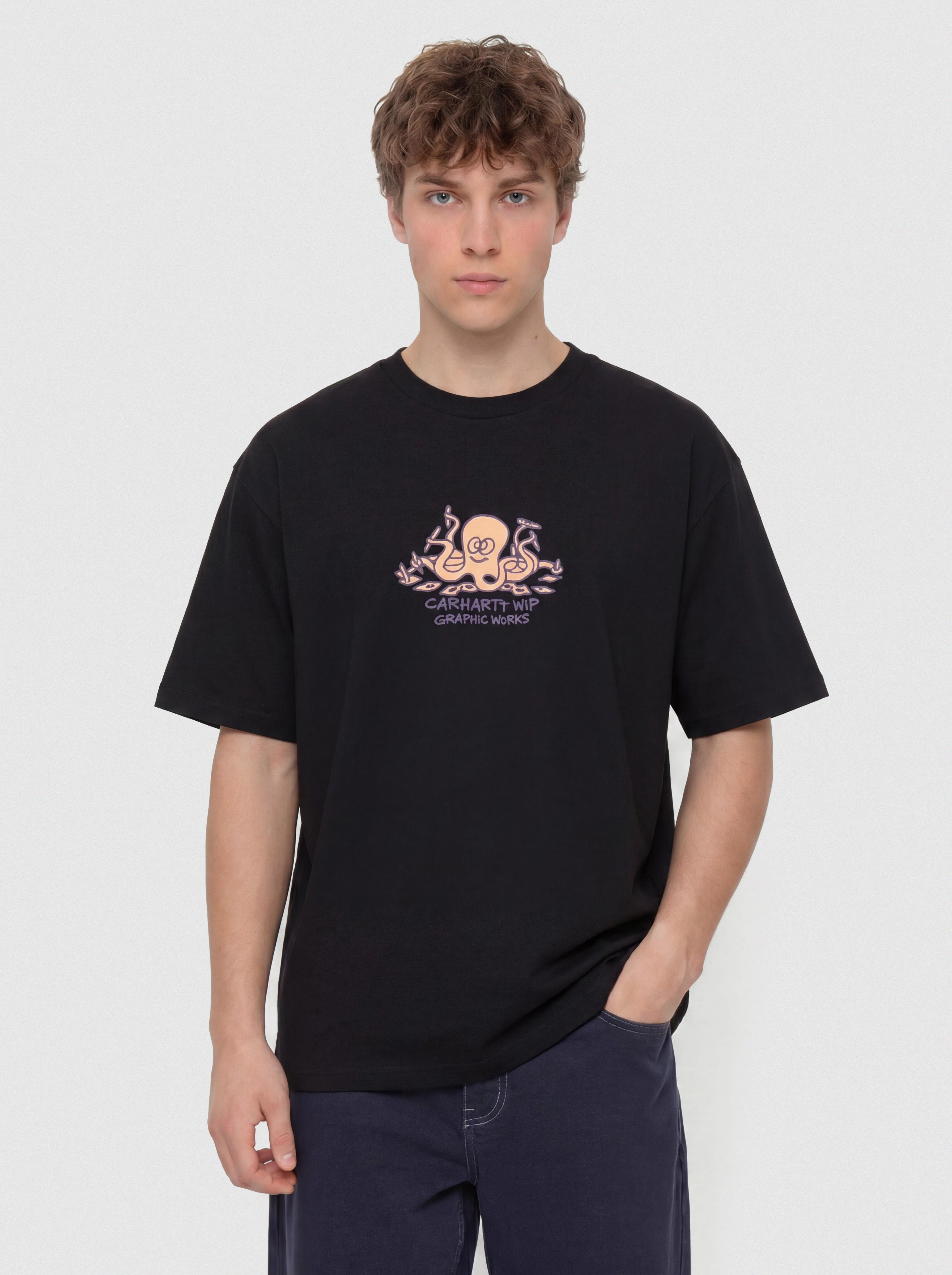Тениска Carhartt WIP Ink Lab (black)