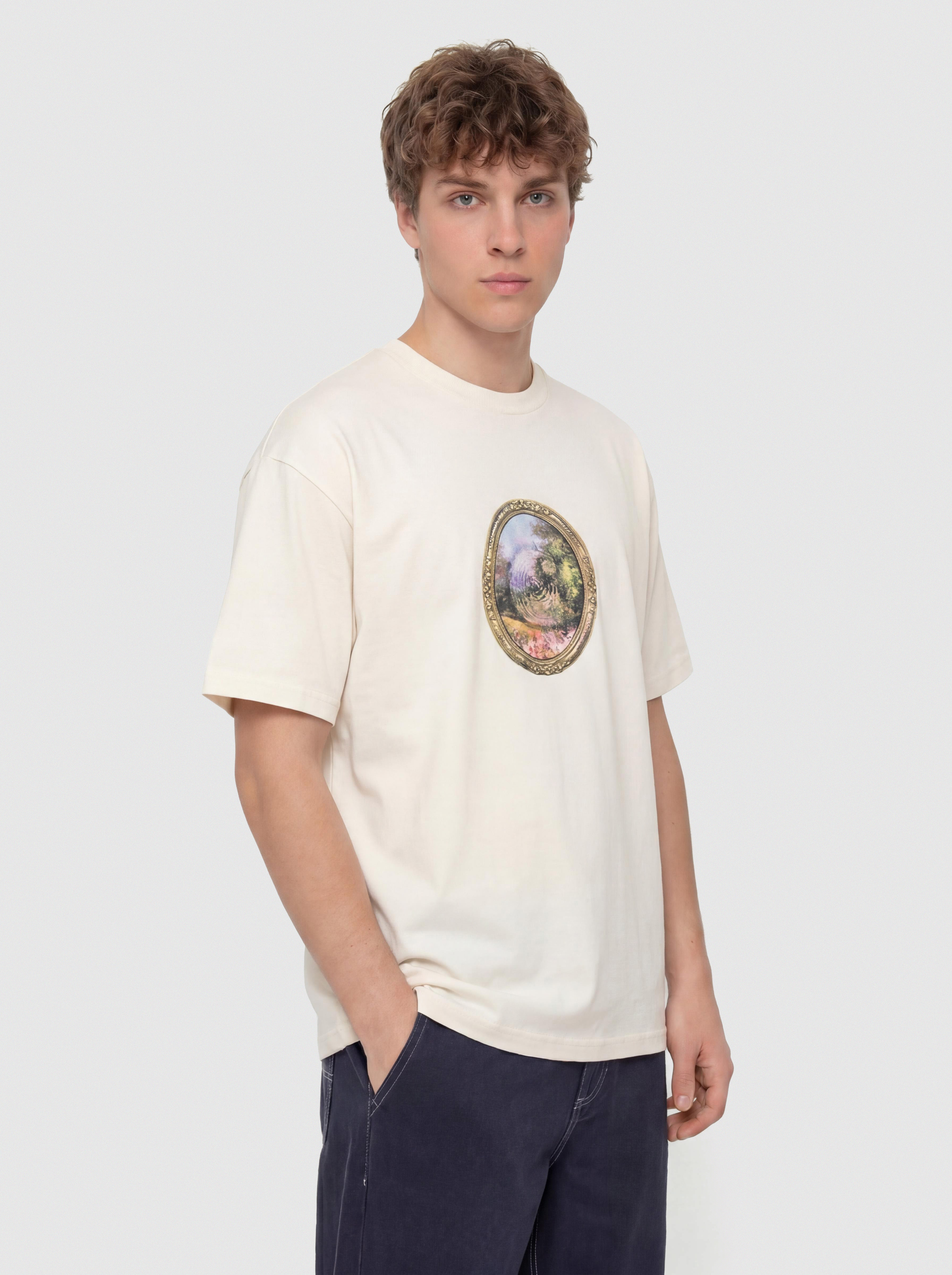 Тениска Carhartt WIP Mirror (wax)