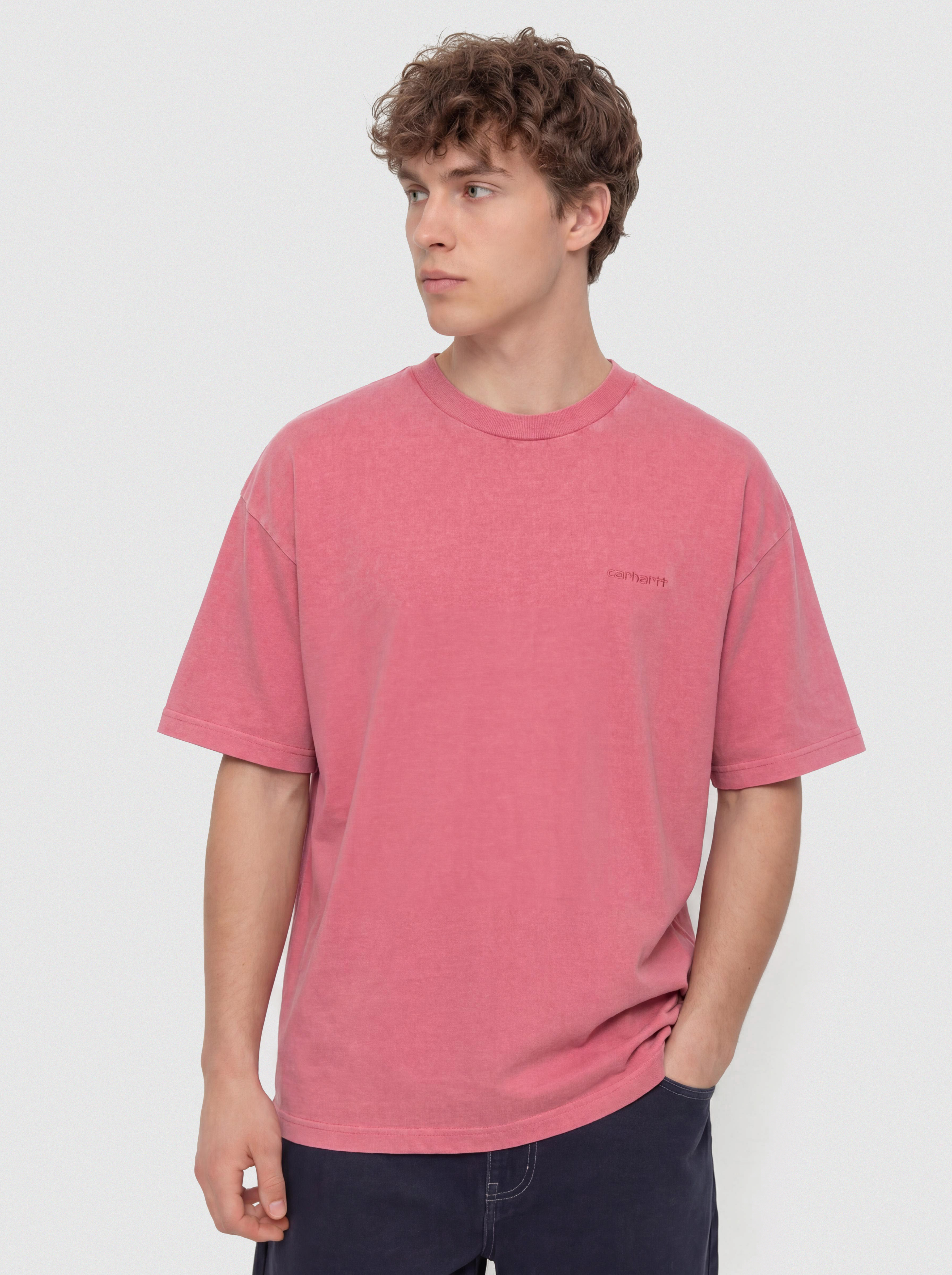 Тениска Carhartt WIP Benton (primrose)
