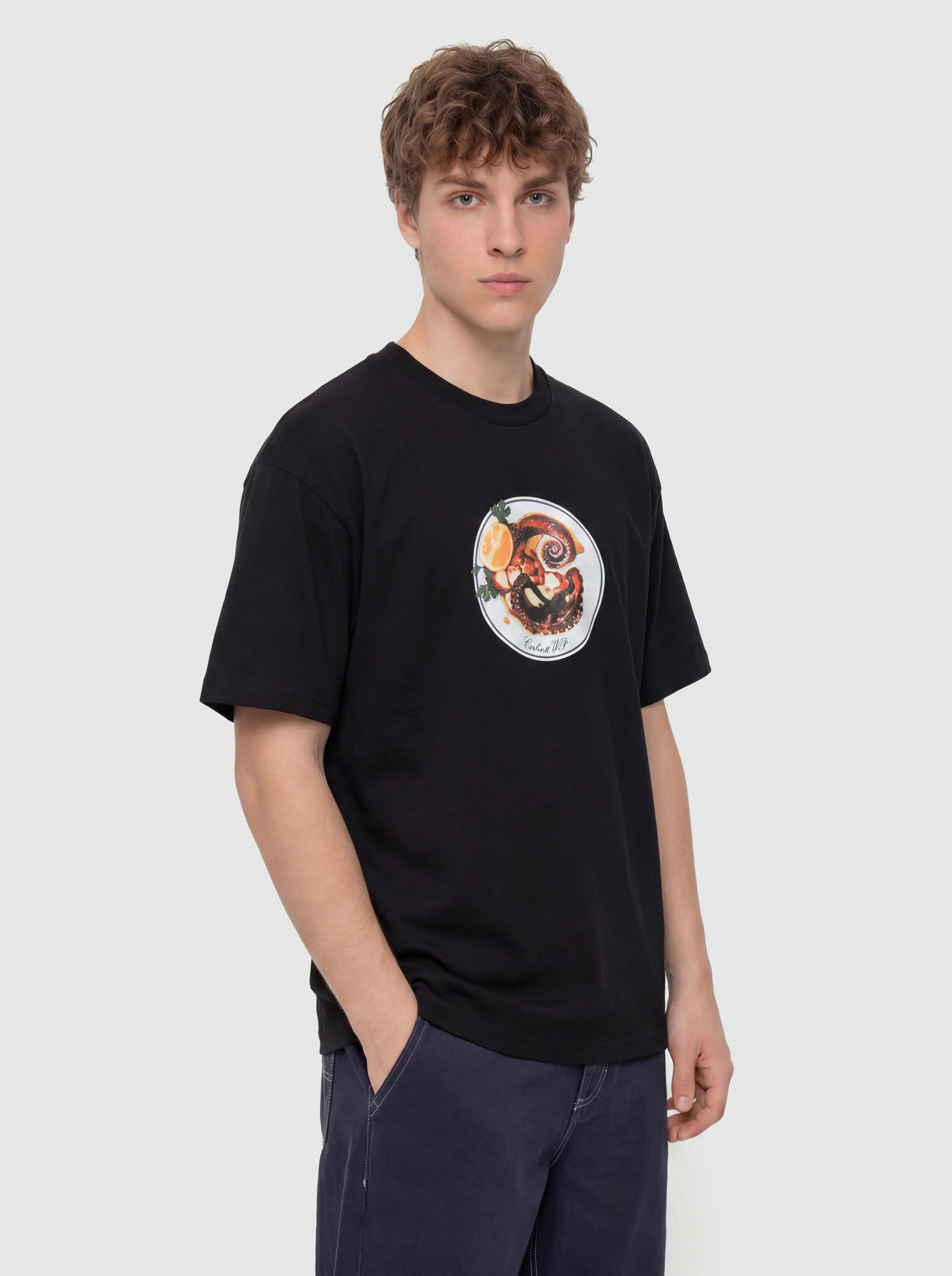 Тениска Carhartt WIP Octopus (black)