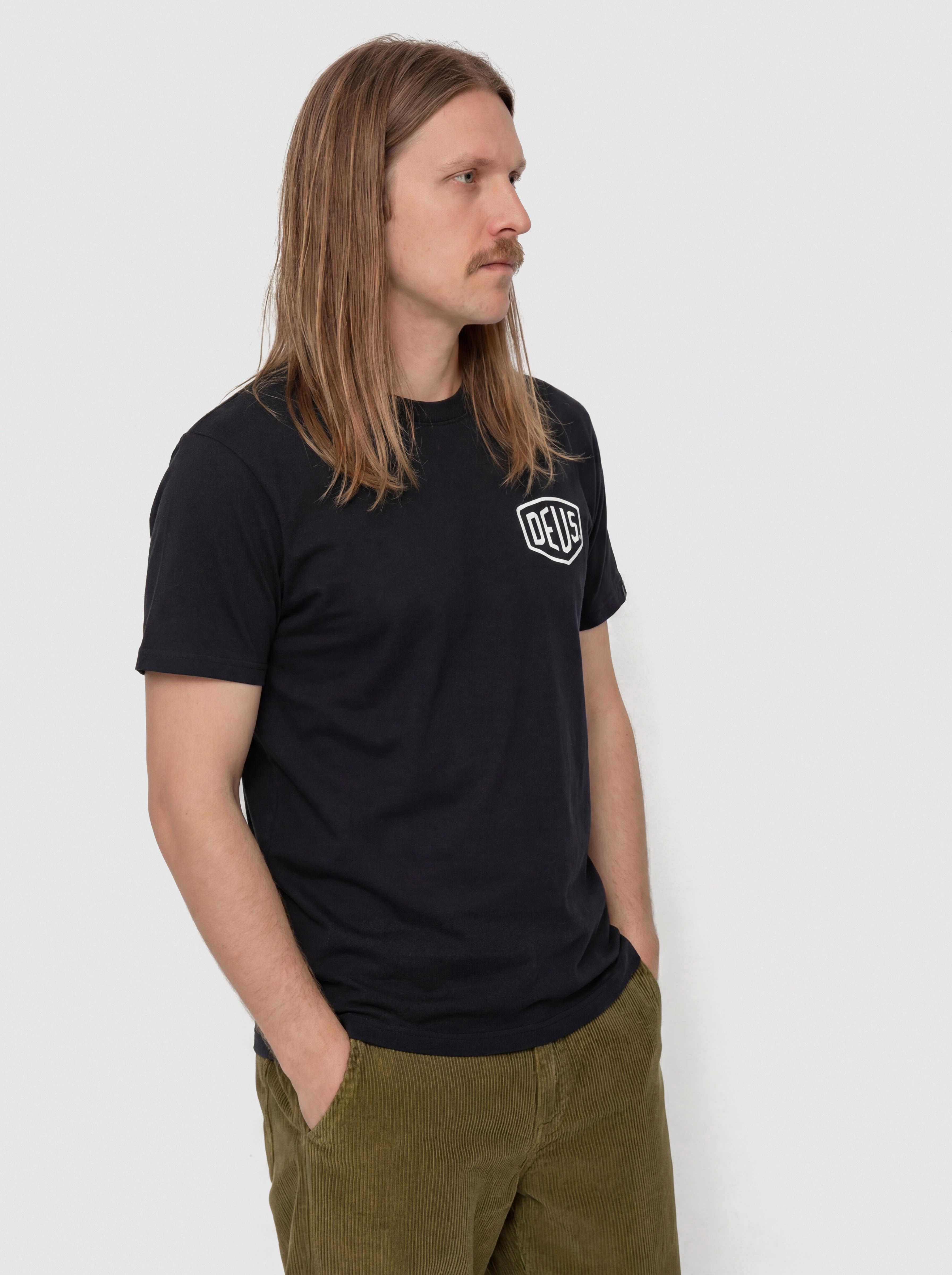 Тениска Deus Ex Machina Carby Pickup (black)