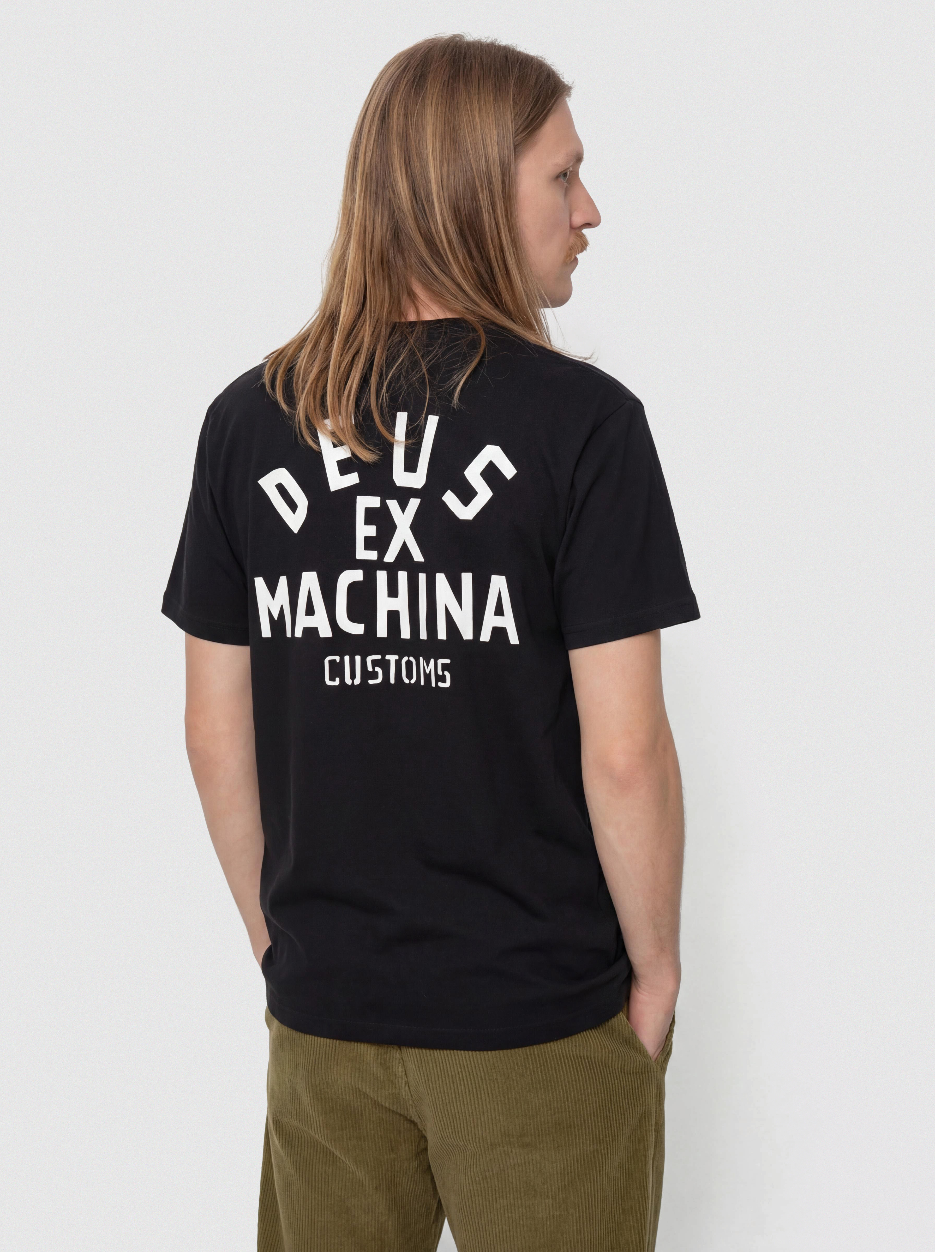 Тениска Deus Ex Machina Pisstin (black)