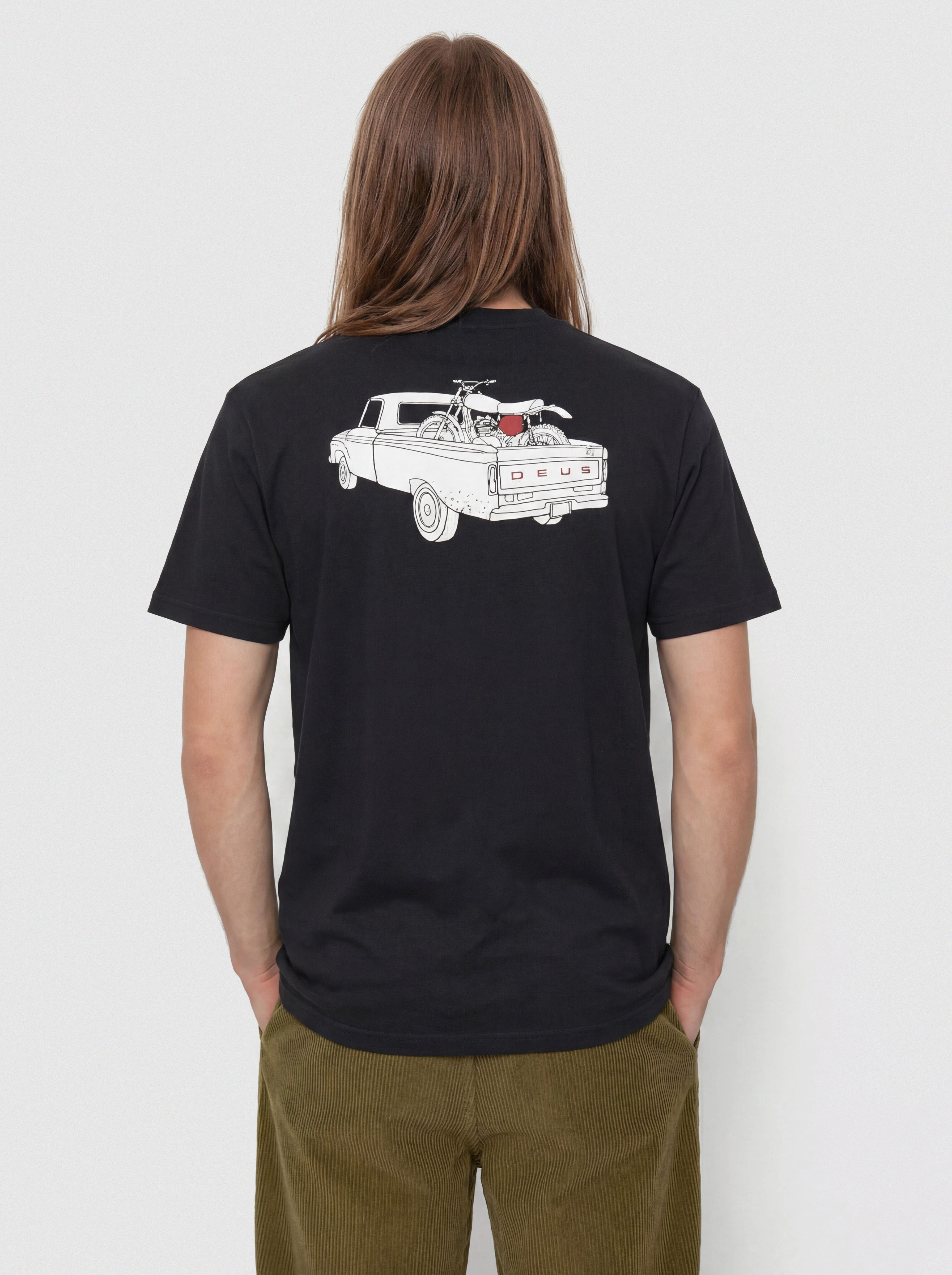 Тениска Deus Ex Machina Carby Pickup (black)