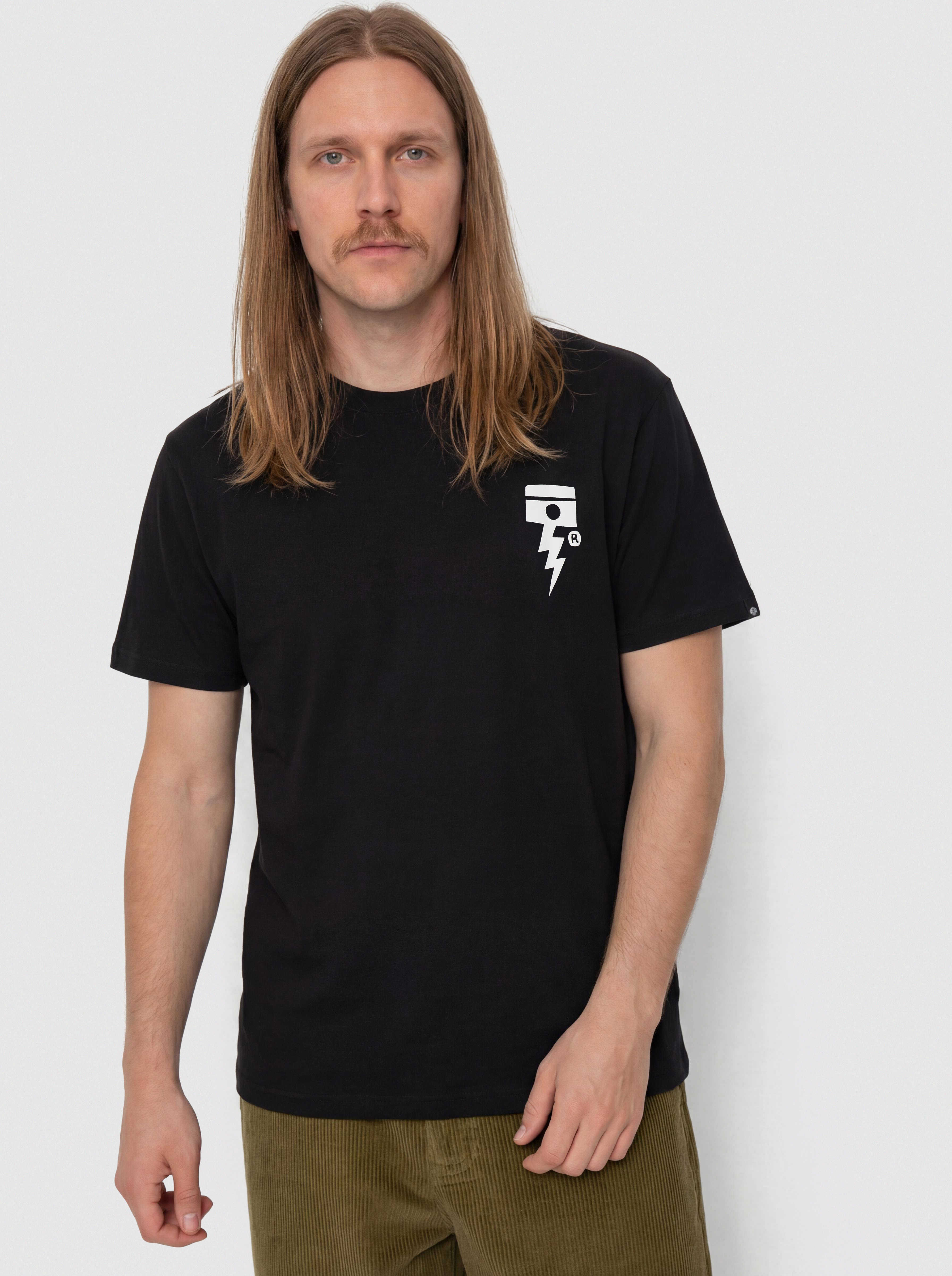 Тениска Deus Ex Machina Pisstin (black)
