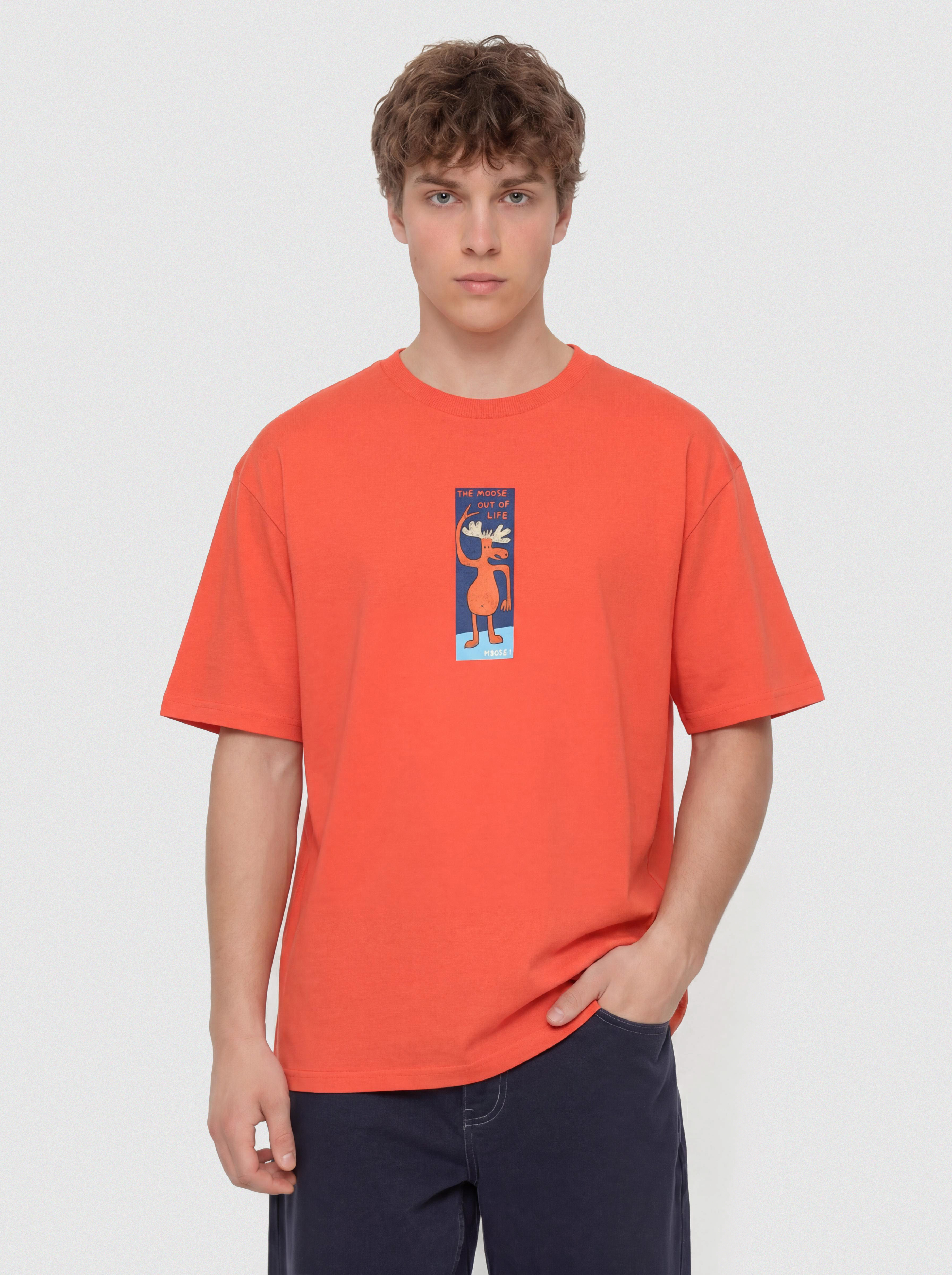 Тениска Volcom Olivmoose (bright red)