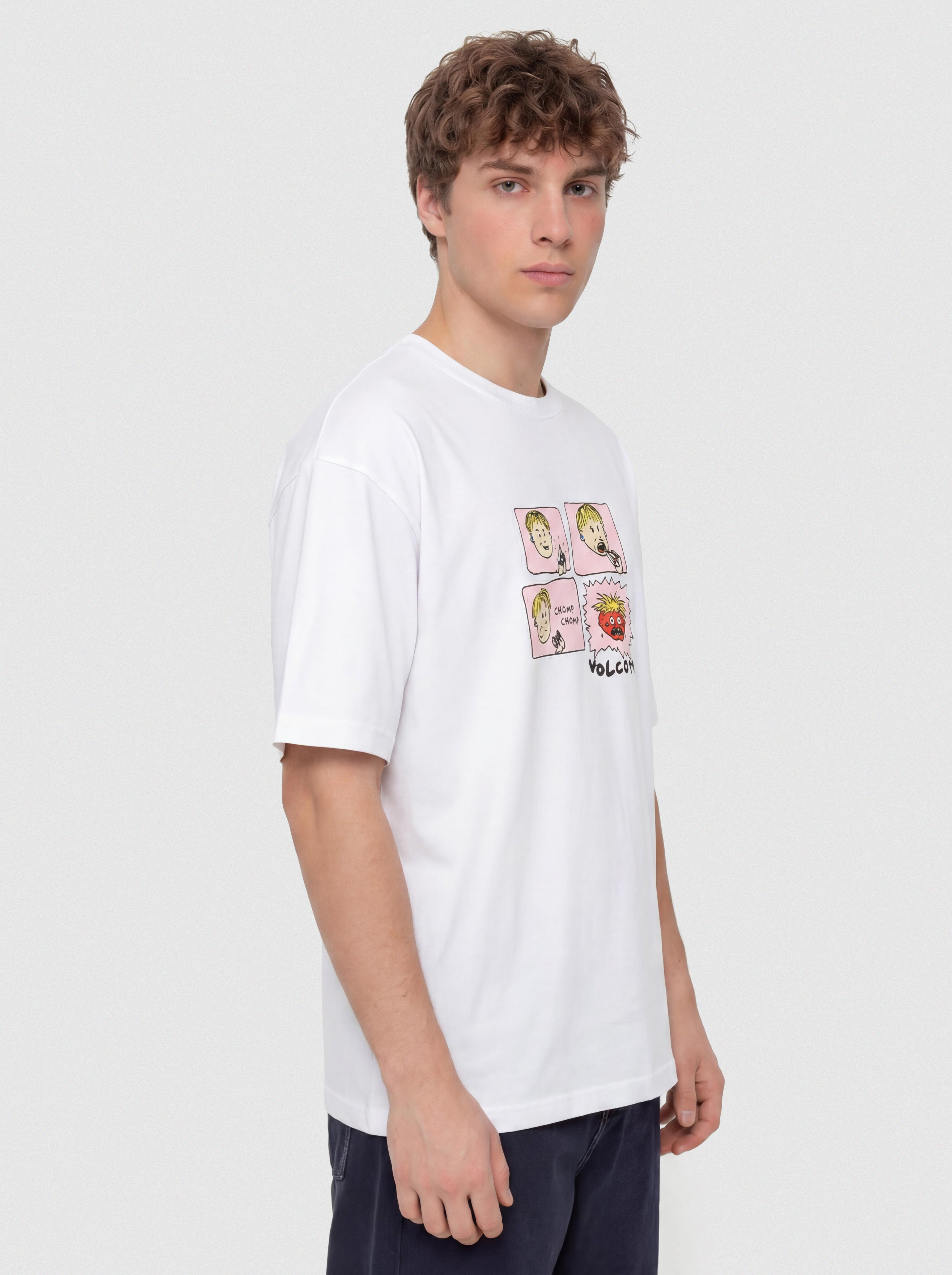 Тениска Volcom Chomp Chomp (white)
