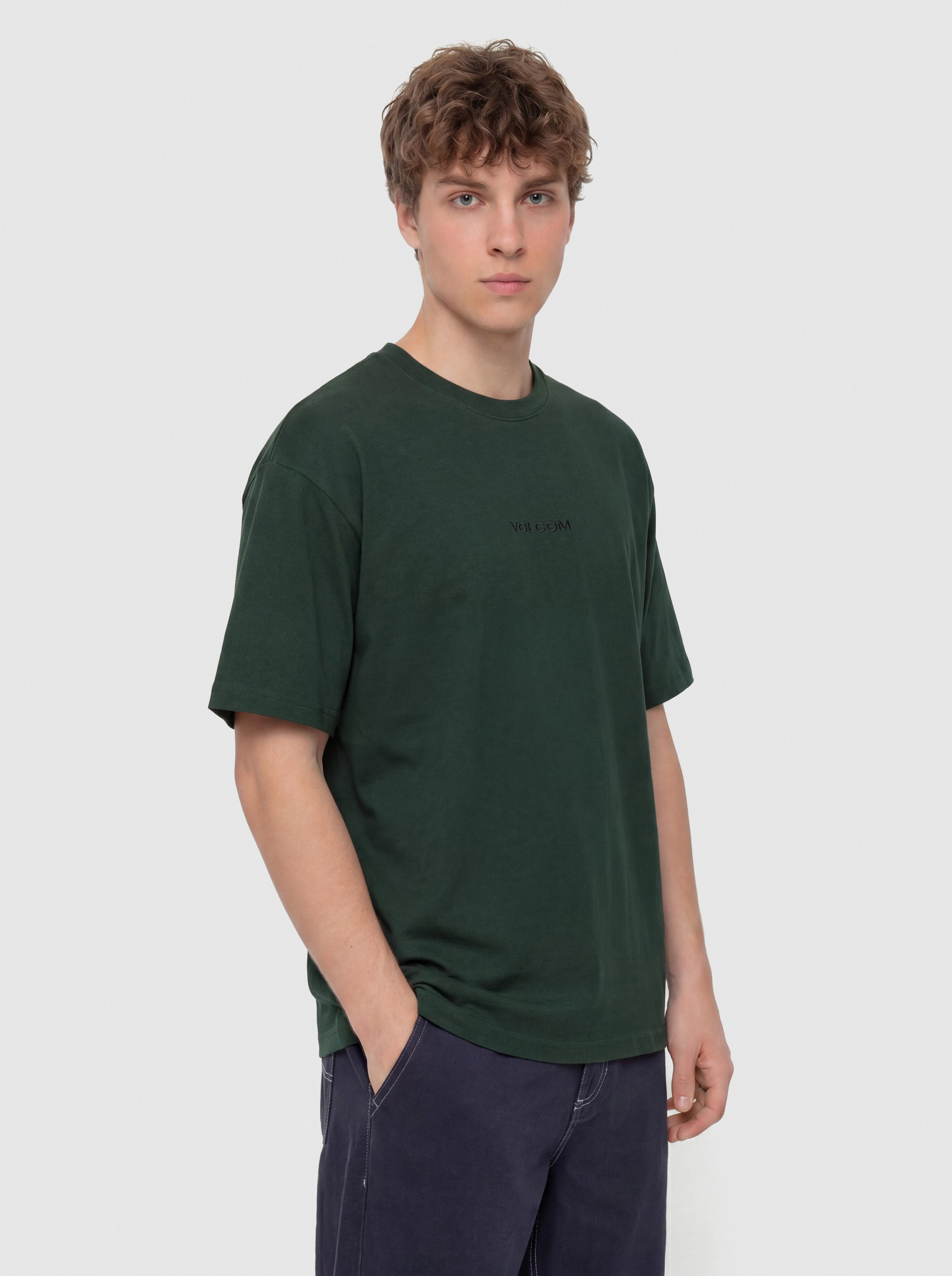Тениска Volcom Volcom Stone Lse (scarab)