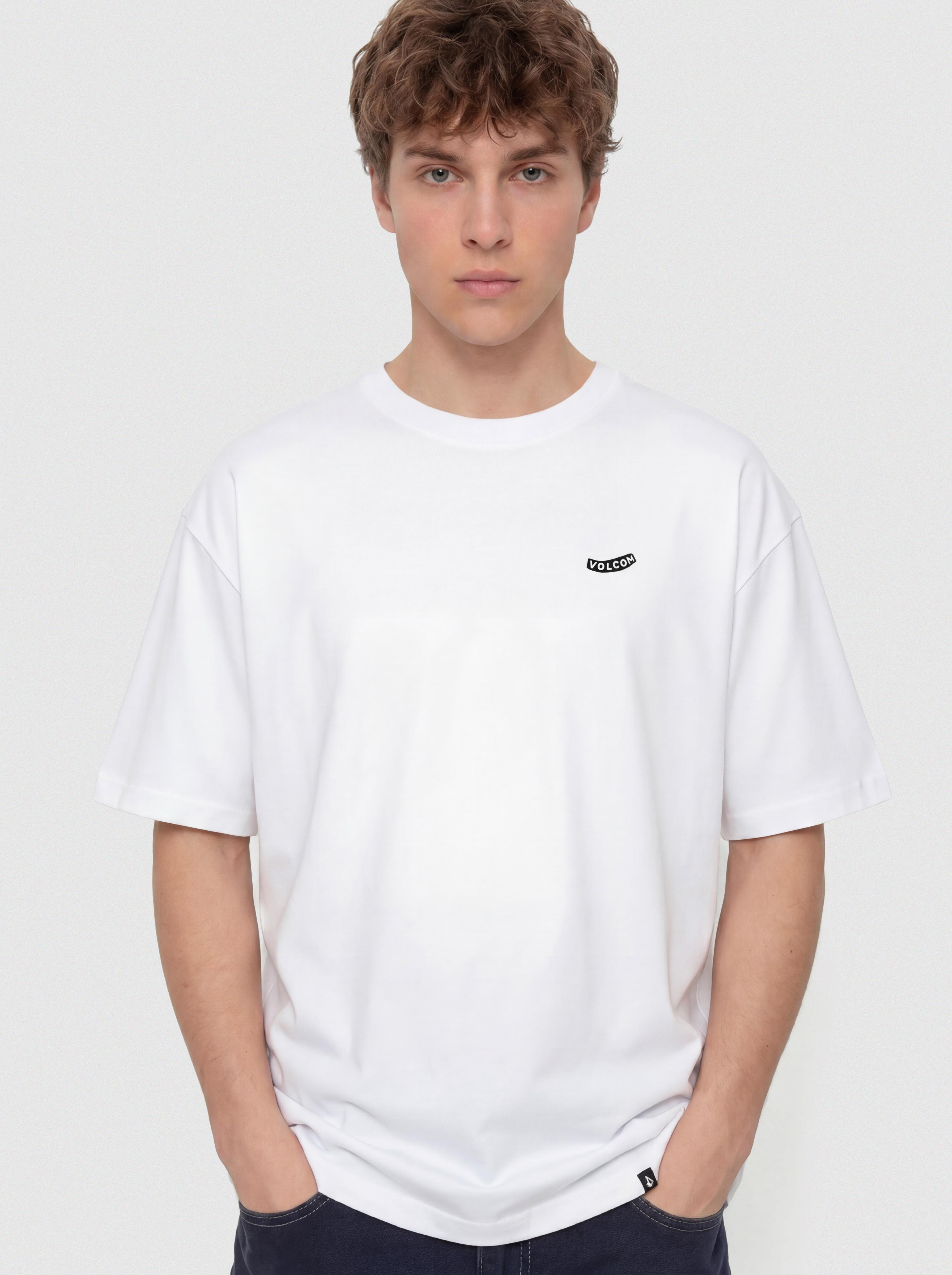 Тениска Volcom Pistol Stone Lse (white)