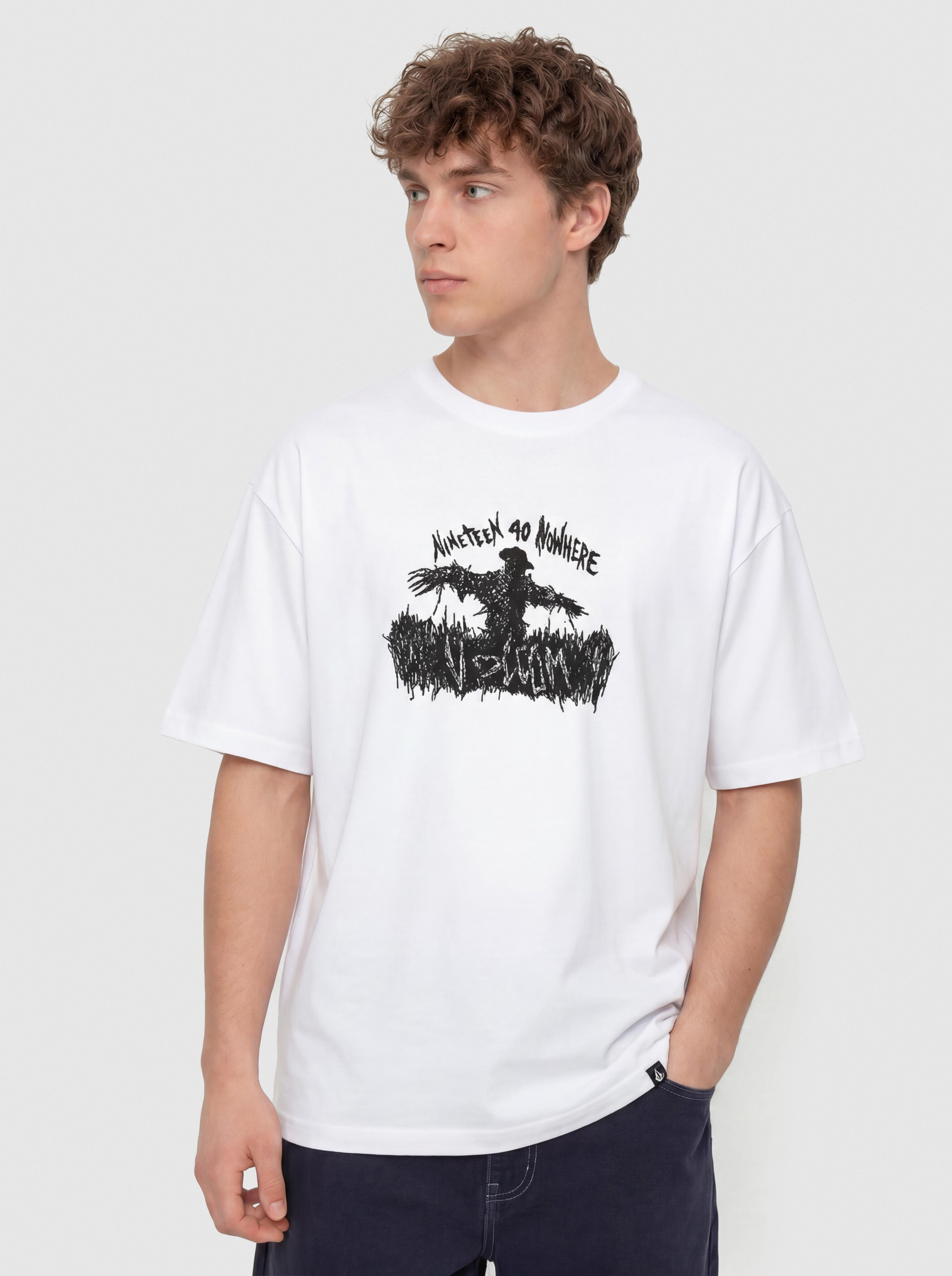 Тениска Volcom Fa Gony Zubizarreta Lse (white)