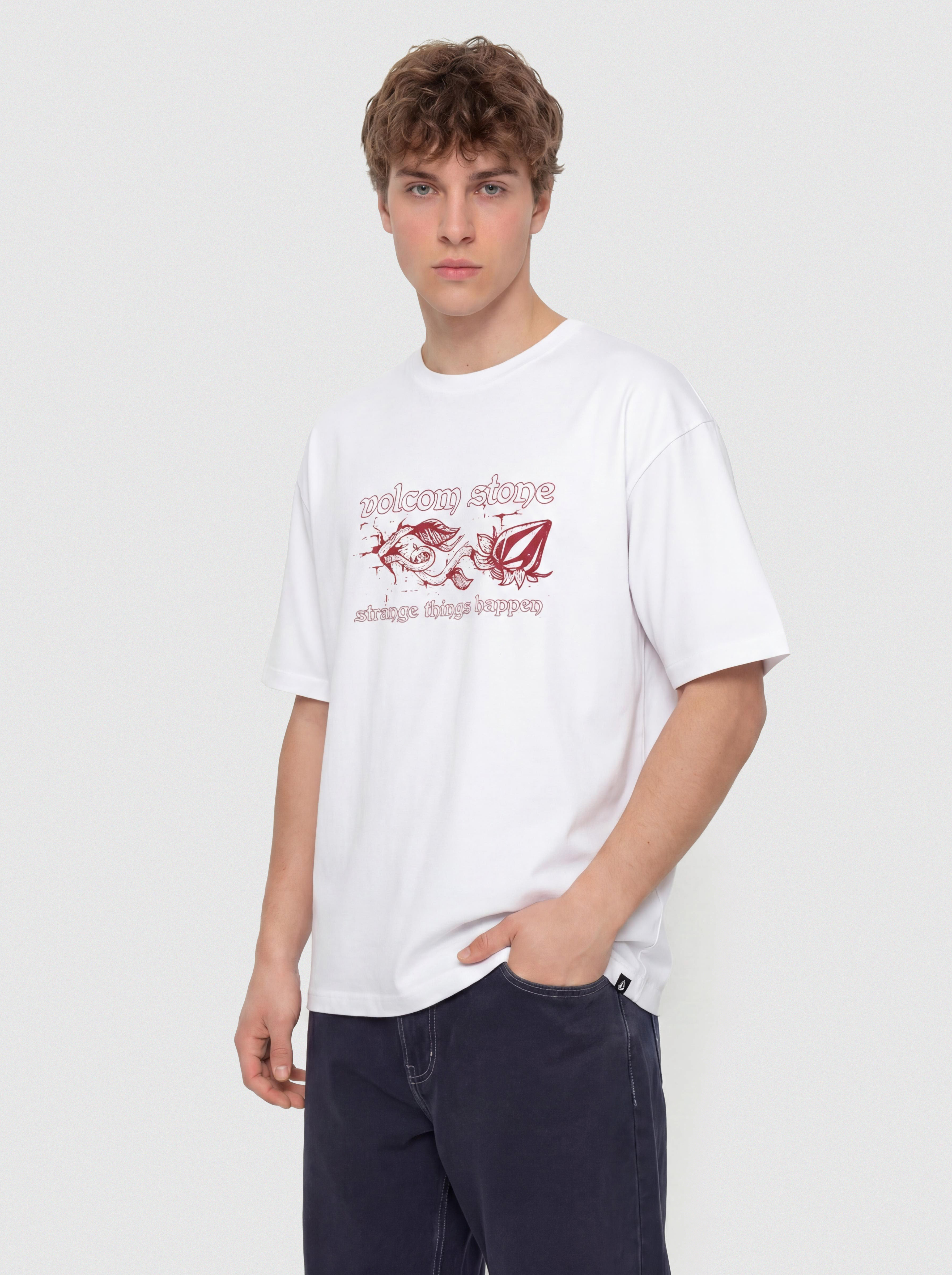 Тениска Volcom Ingrow Lse (white)