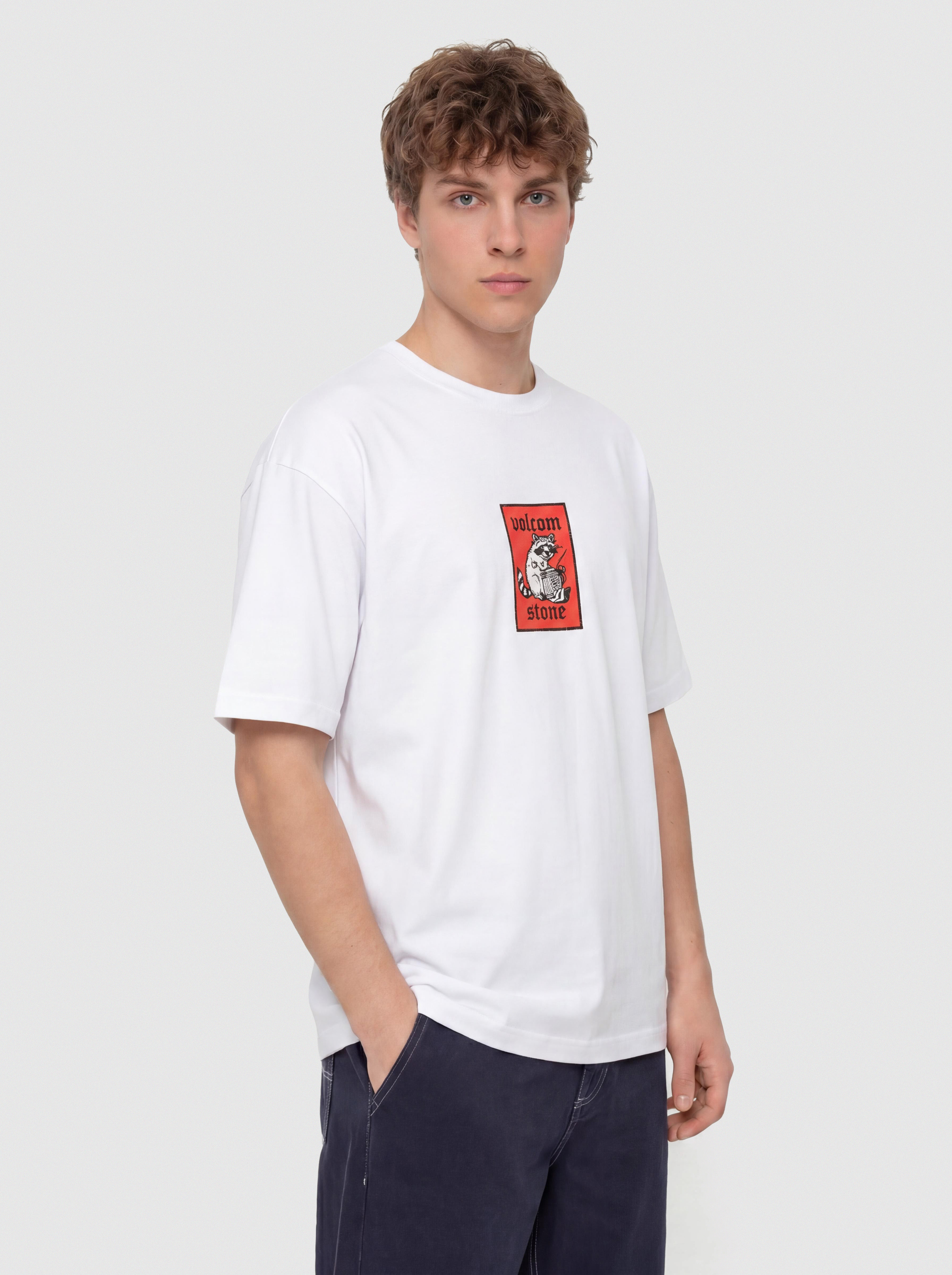 Тениска Volcom Rockout (white)