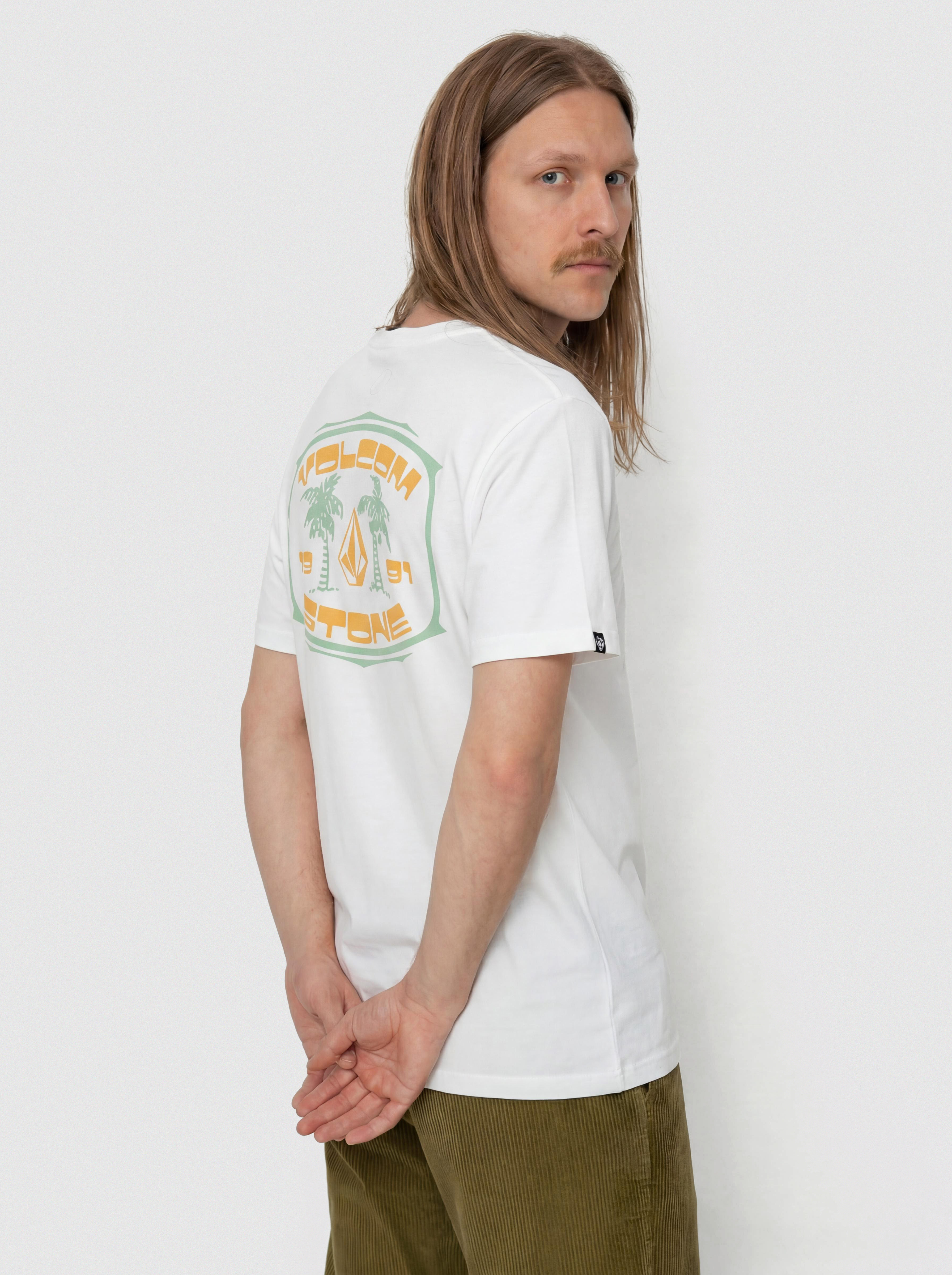 Тениска Volcom 91 Palm Bsc (white)