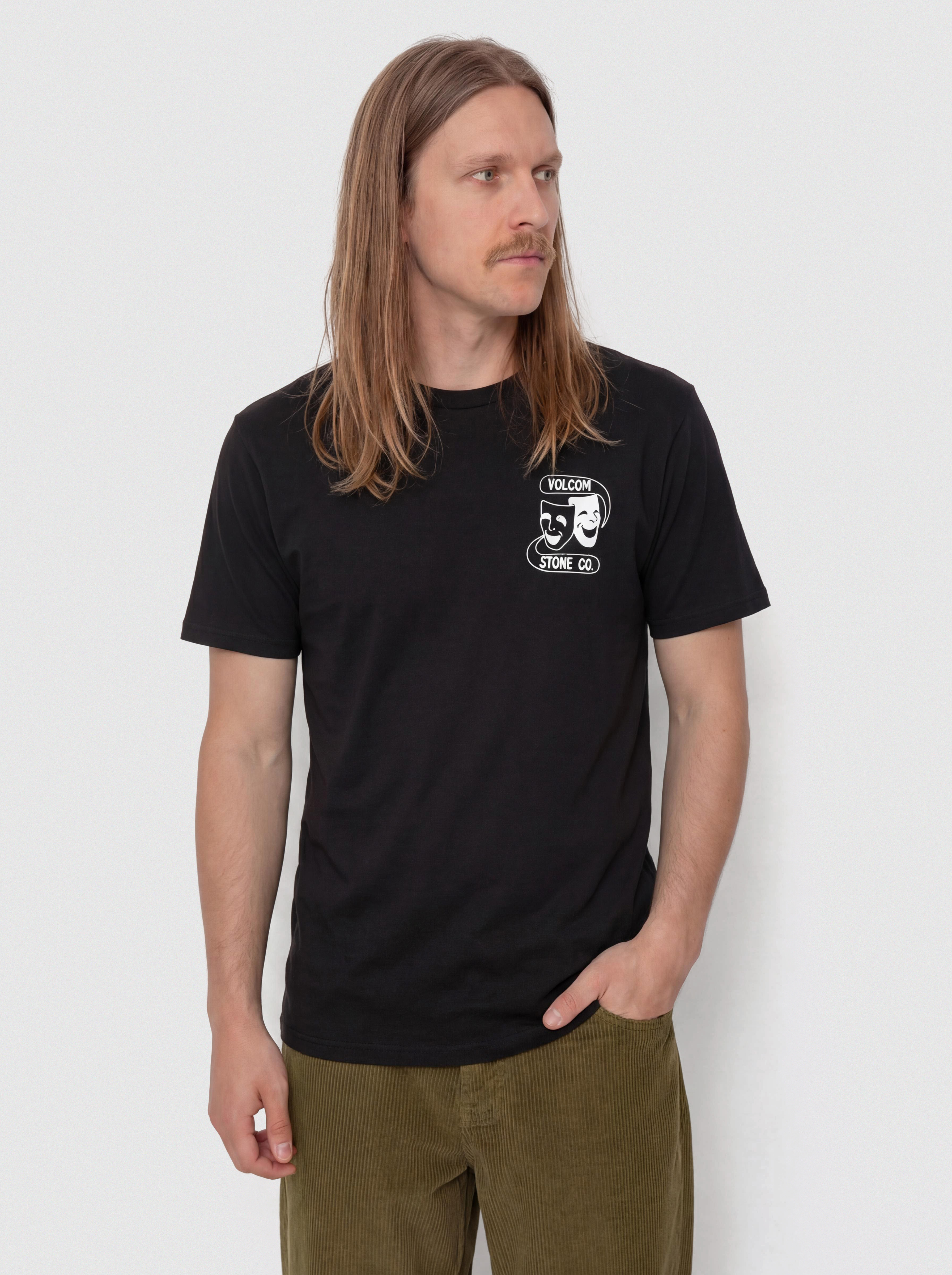 Тениска Volcom Comedie Pw (black)