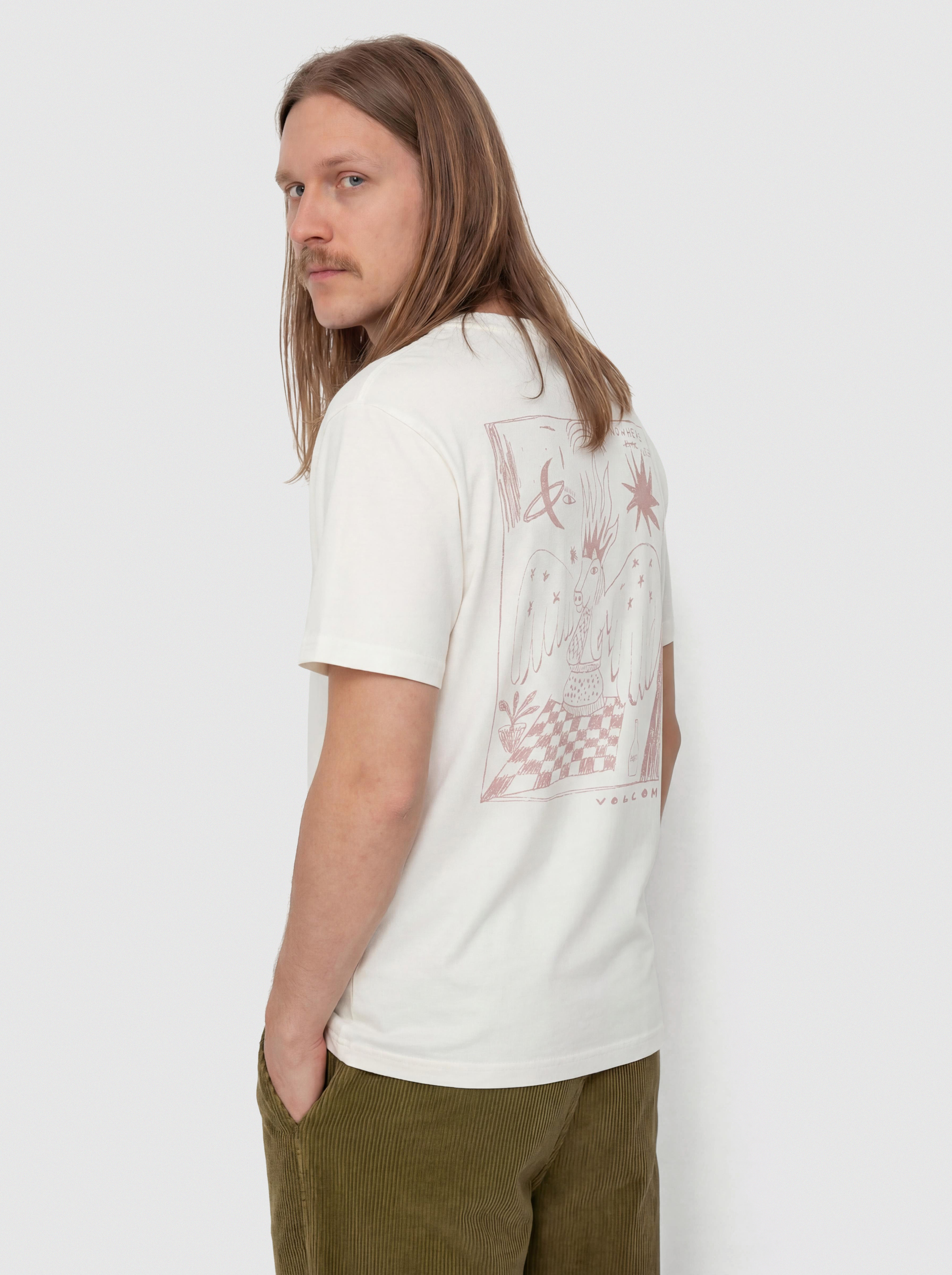 Тениска Volcom Nowhere (white)
