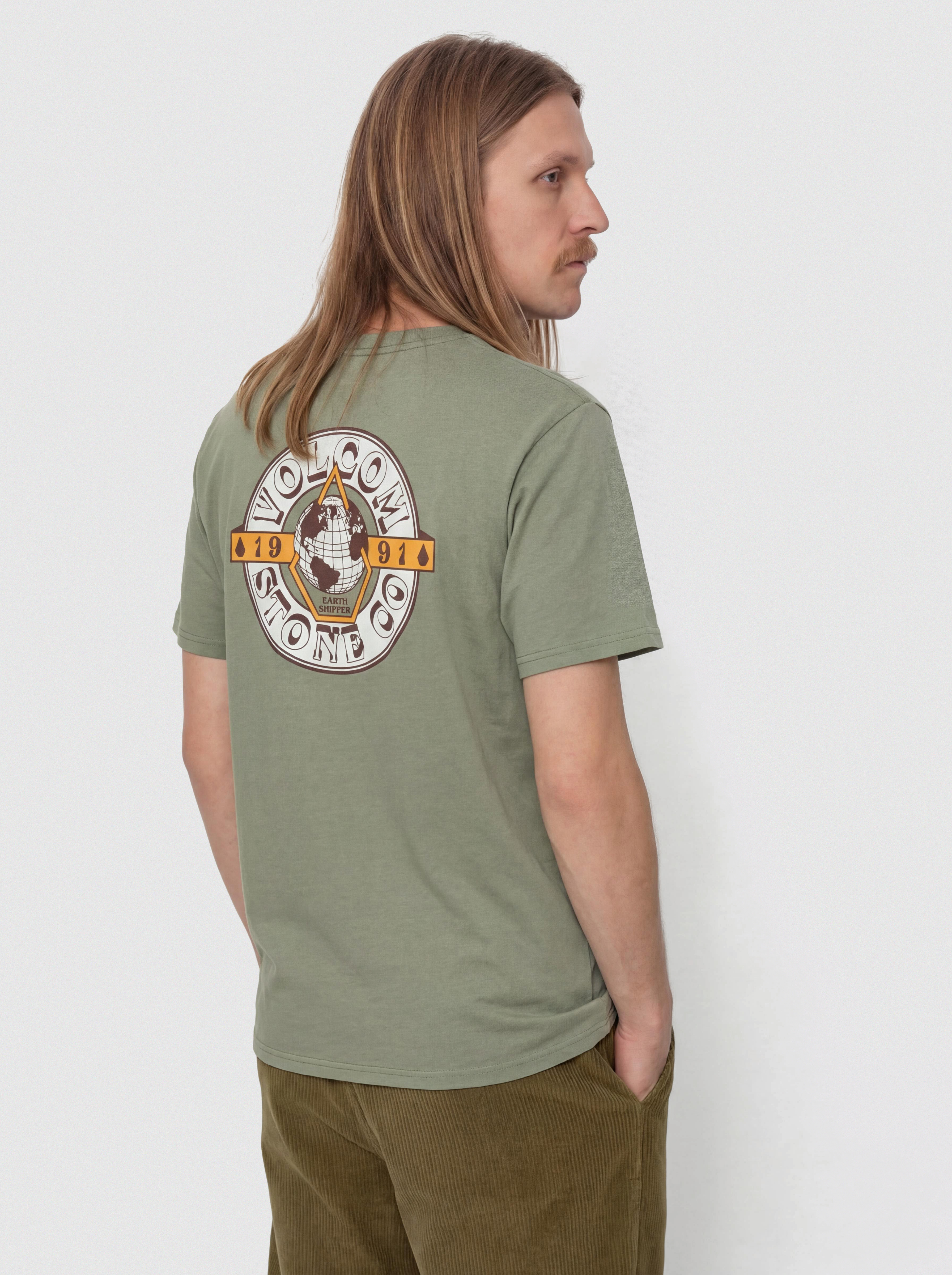 Тениска Volcom Globular (brolive)