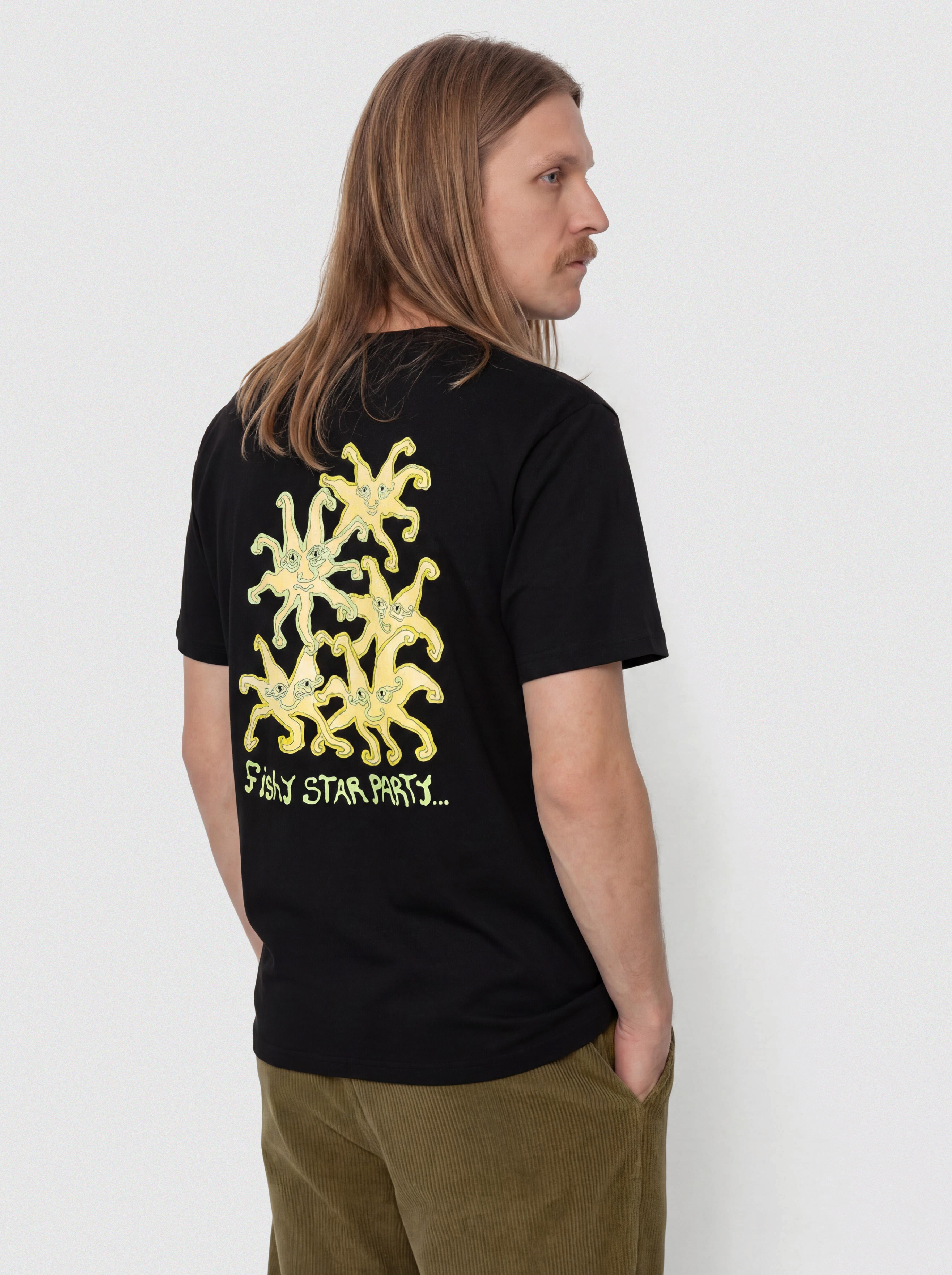 Тениска Volcom Fishystar (black)
