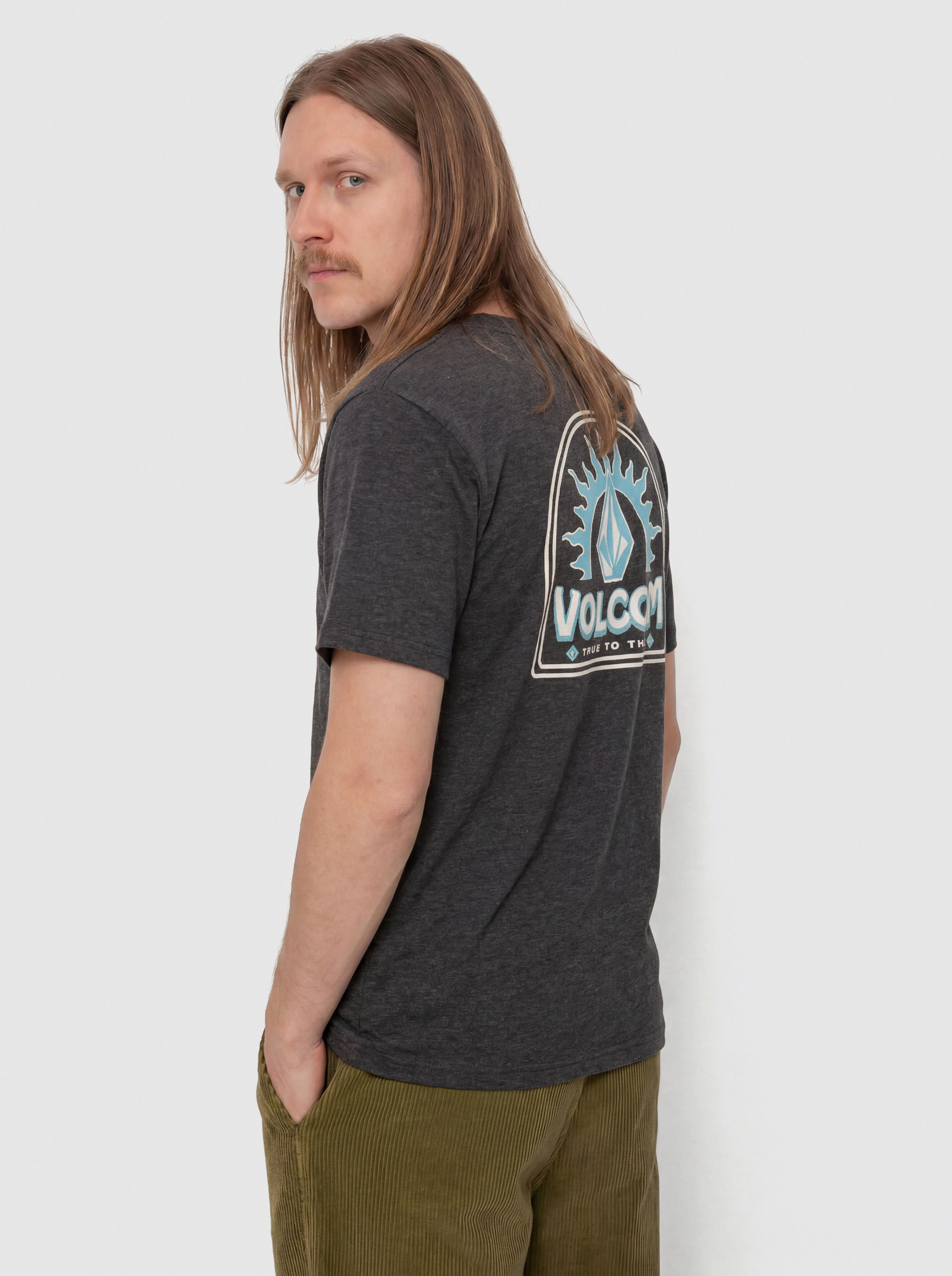 Тениска Volcom Solstice Hth (heather black)