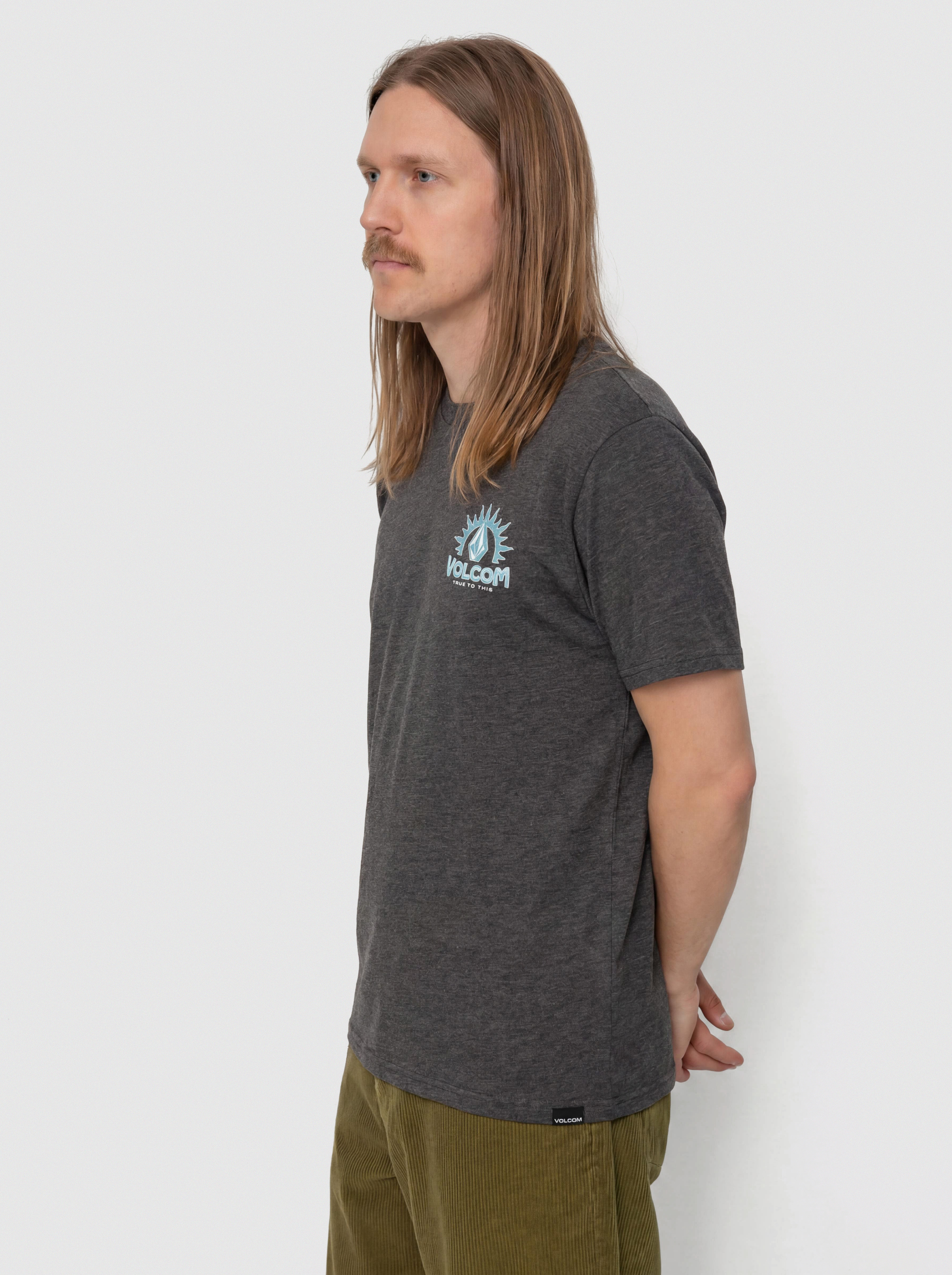 Тениска Volcom Solstice Hth (heather black)