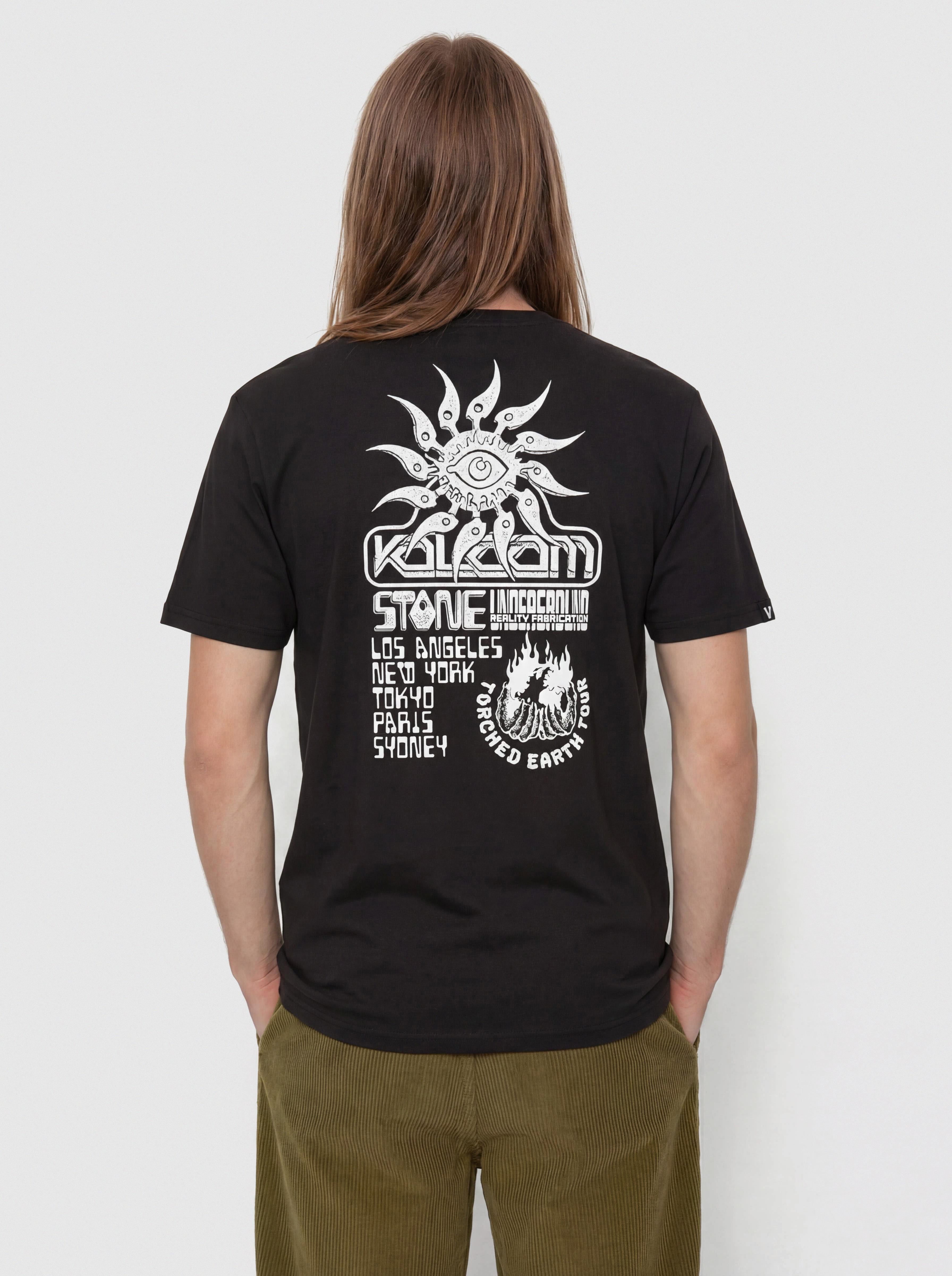 Тениска Volcom Realityfab Bsc (black)