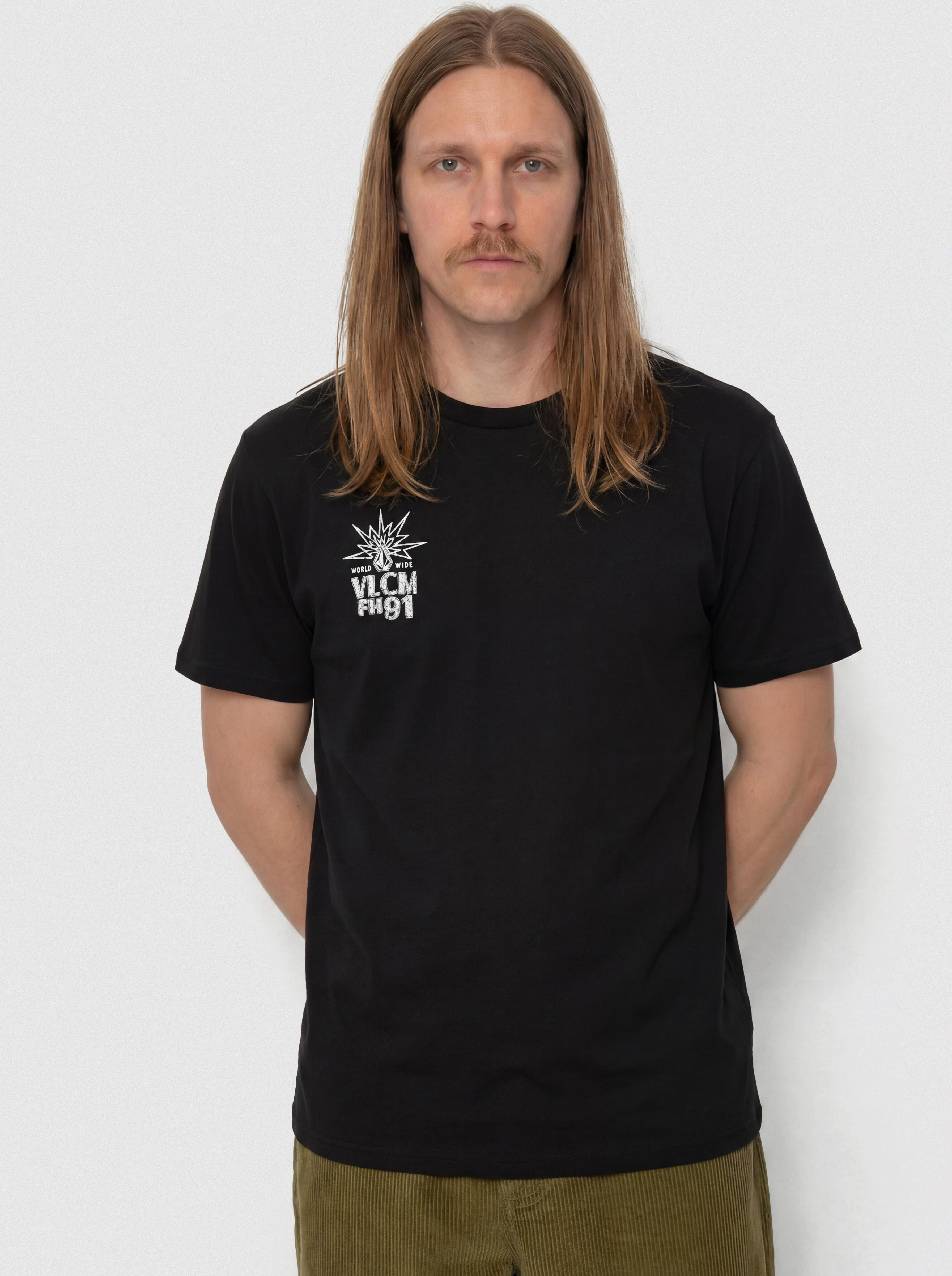 Тениска Volcom Tune In (antique black)
