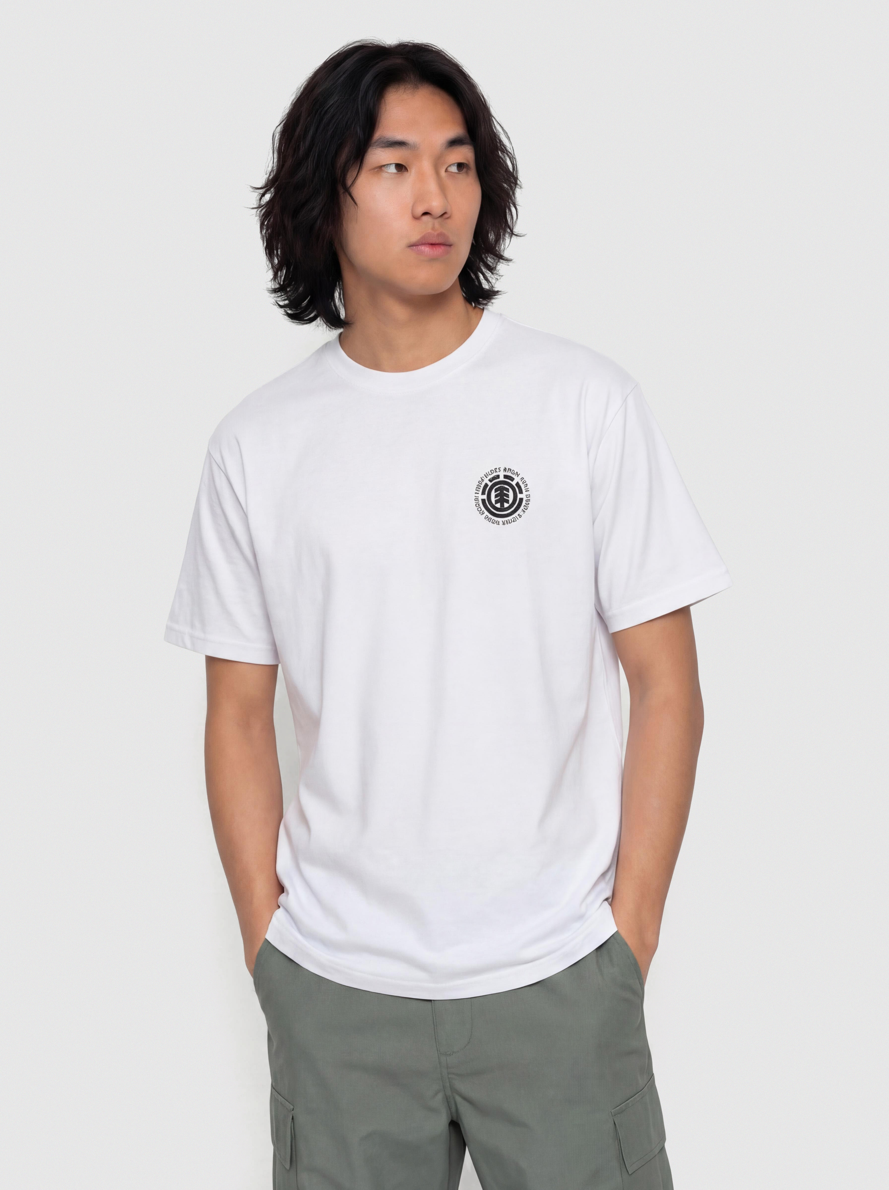 Тениска Element Seal Bp (optic white)