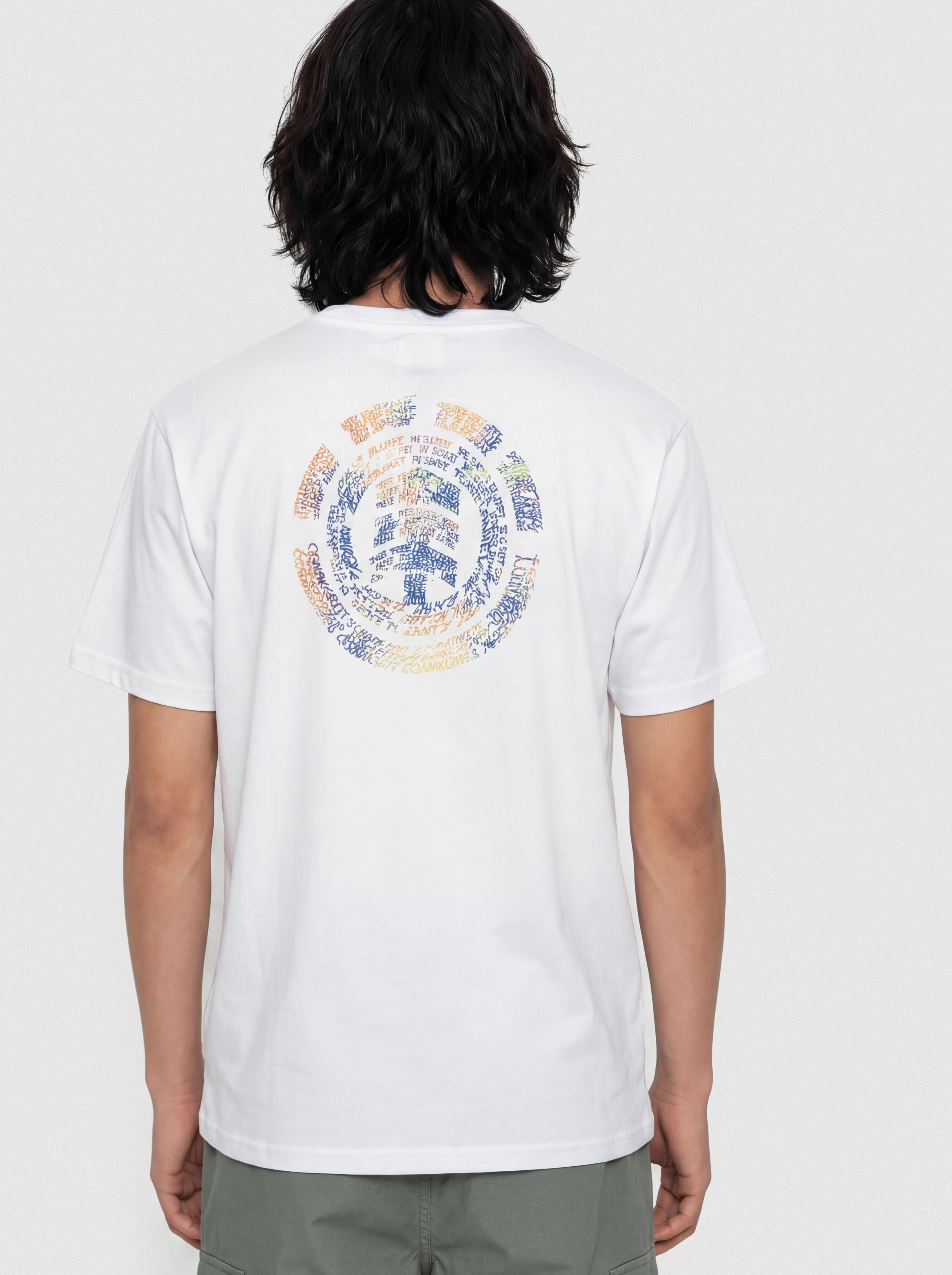 Тениска Element Tree Icon (optic white)