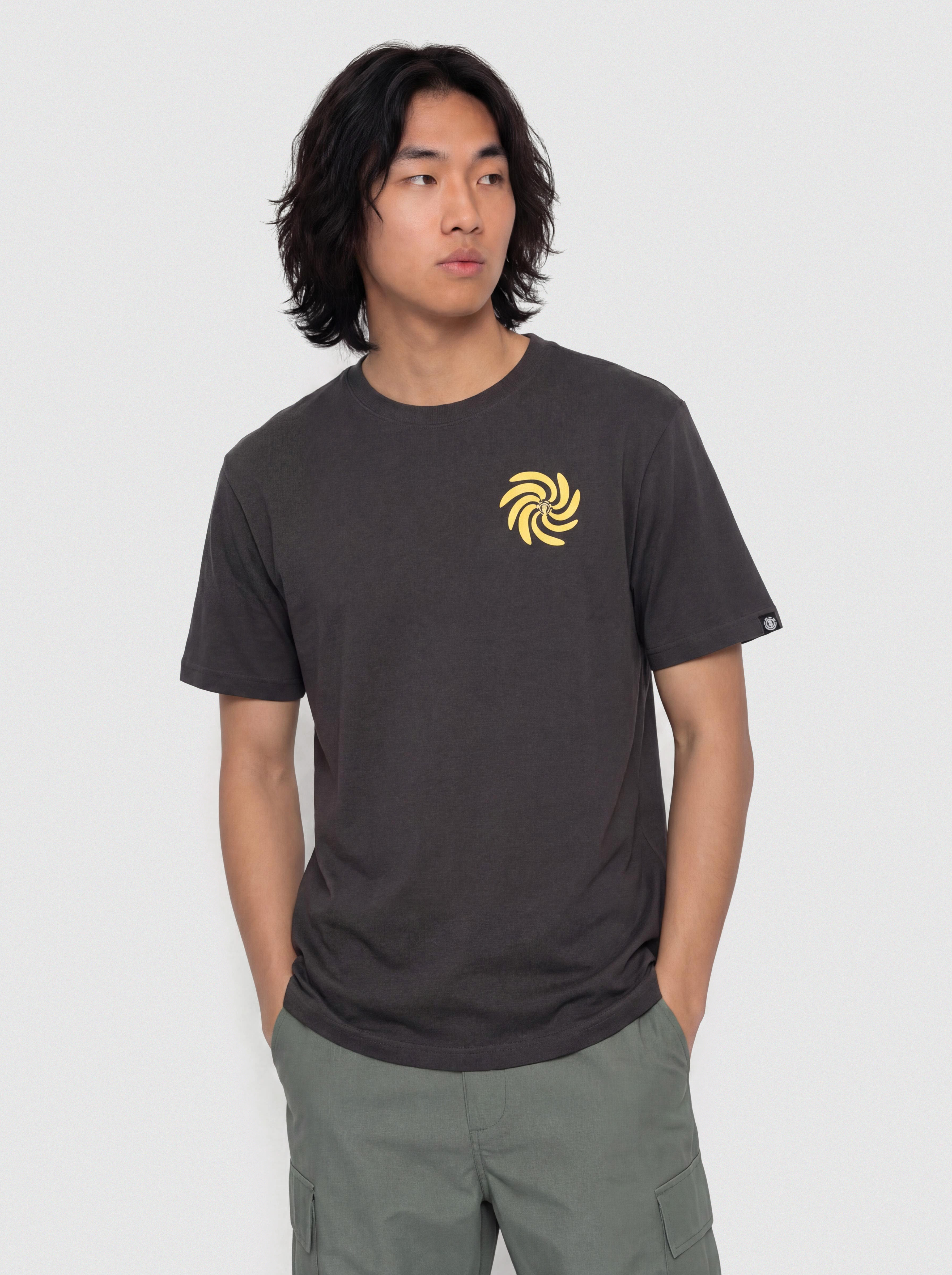 Тениска Element Smile (off black)