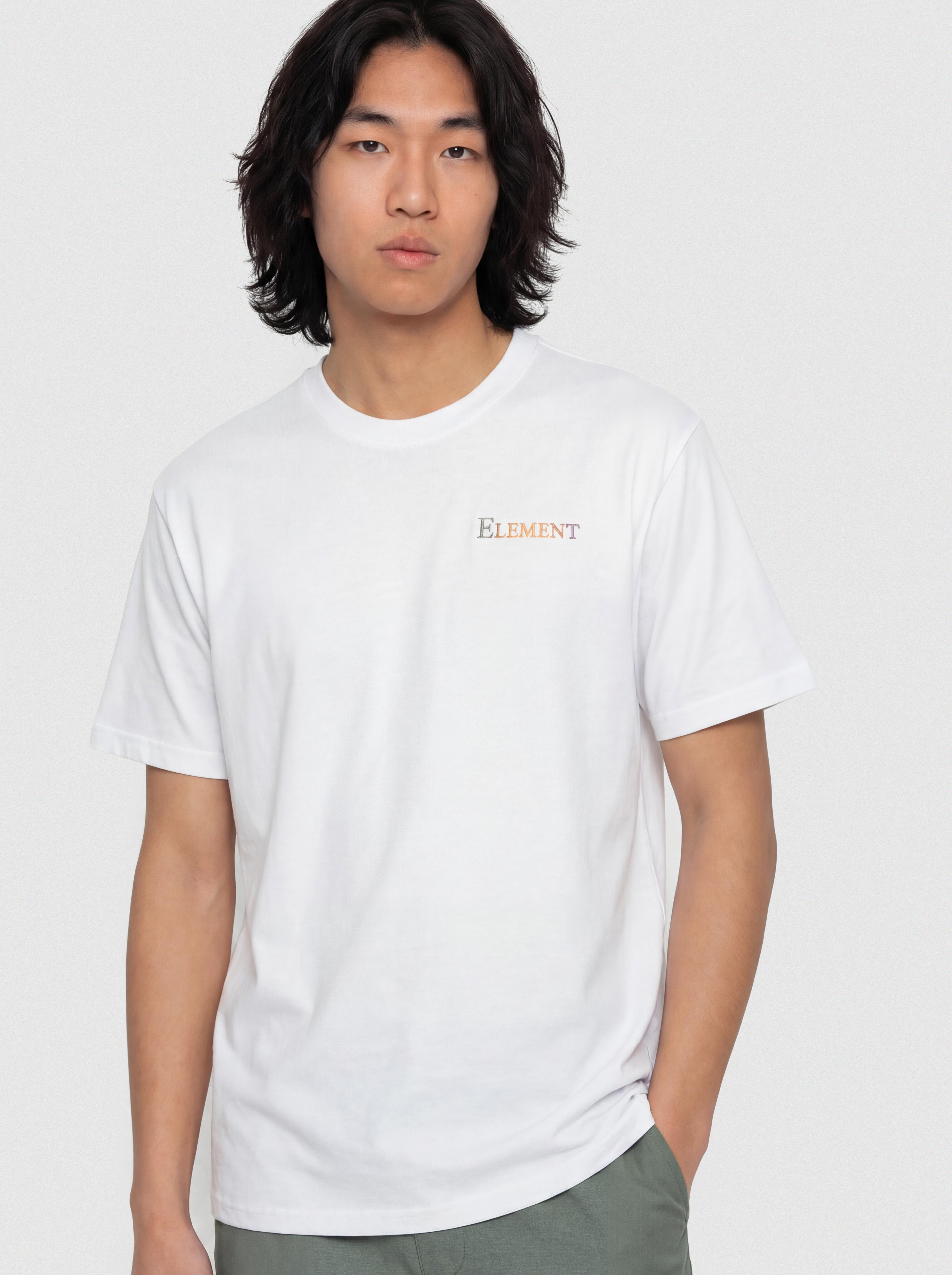 Тениска Element Tree Icon (optic white)