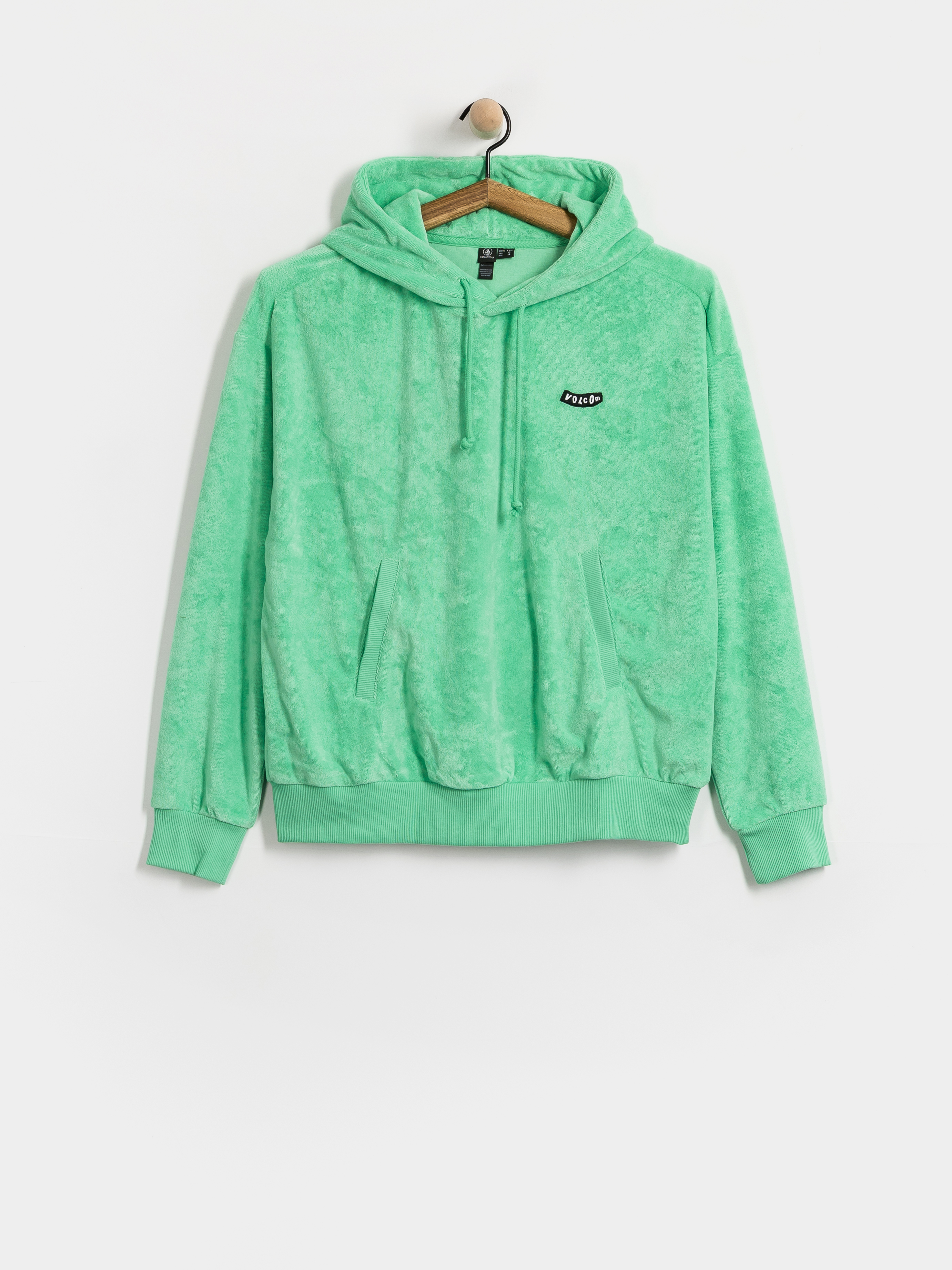 Суитшърт с качулка Volcom Sweeterry HD Wmn (jade)