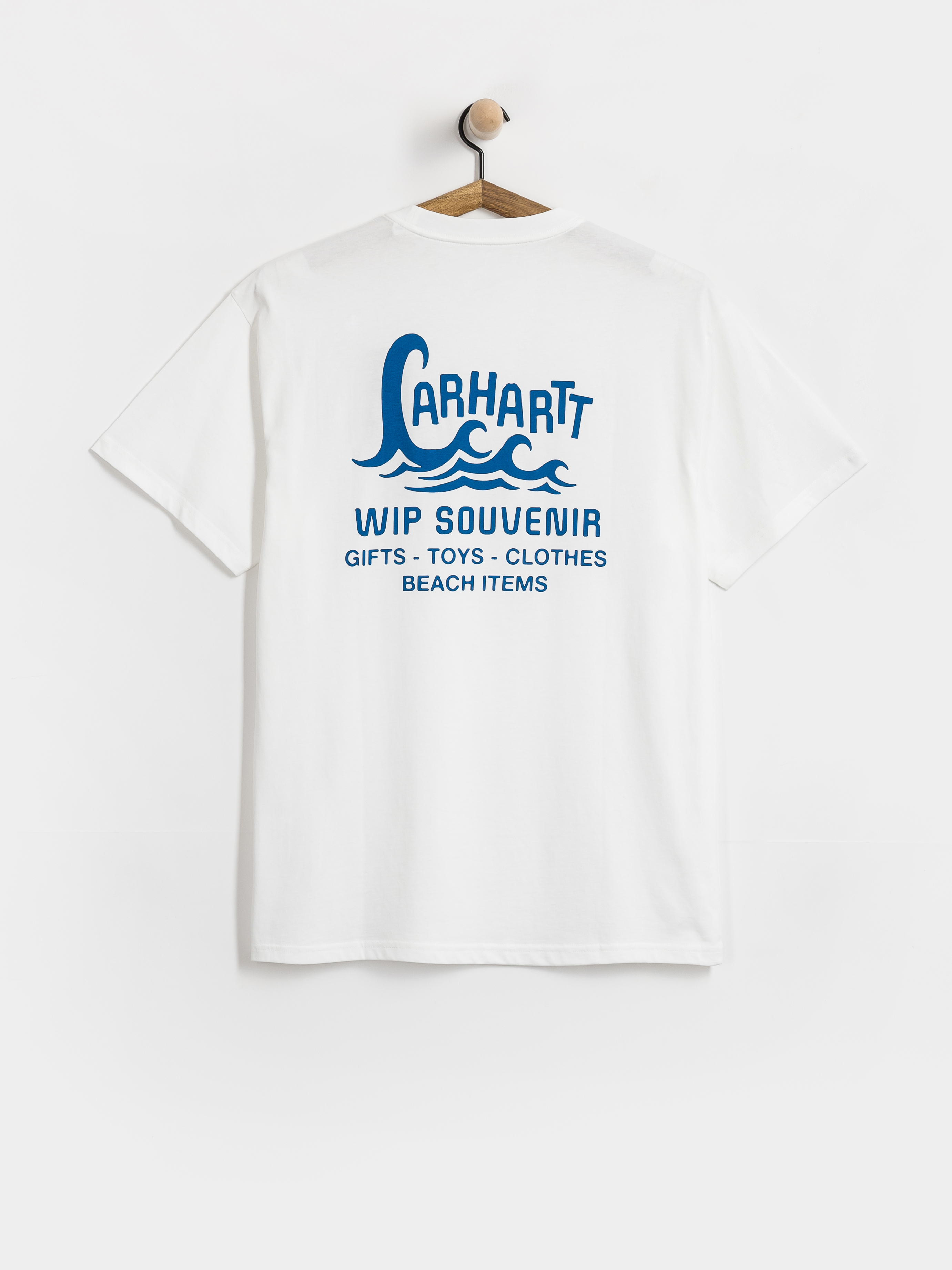 Тениска Carhartt WIP Waves (white)