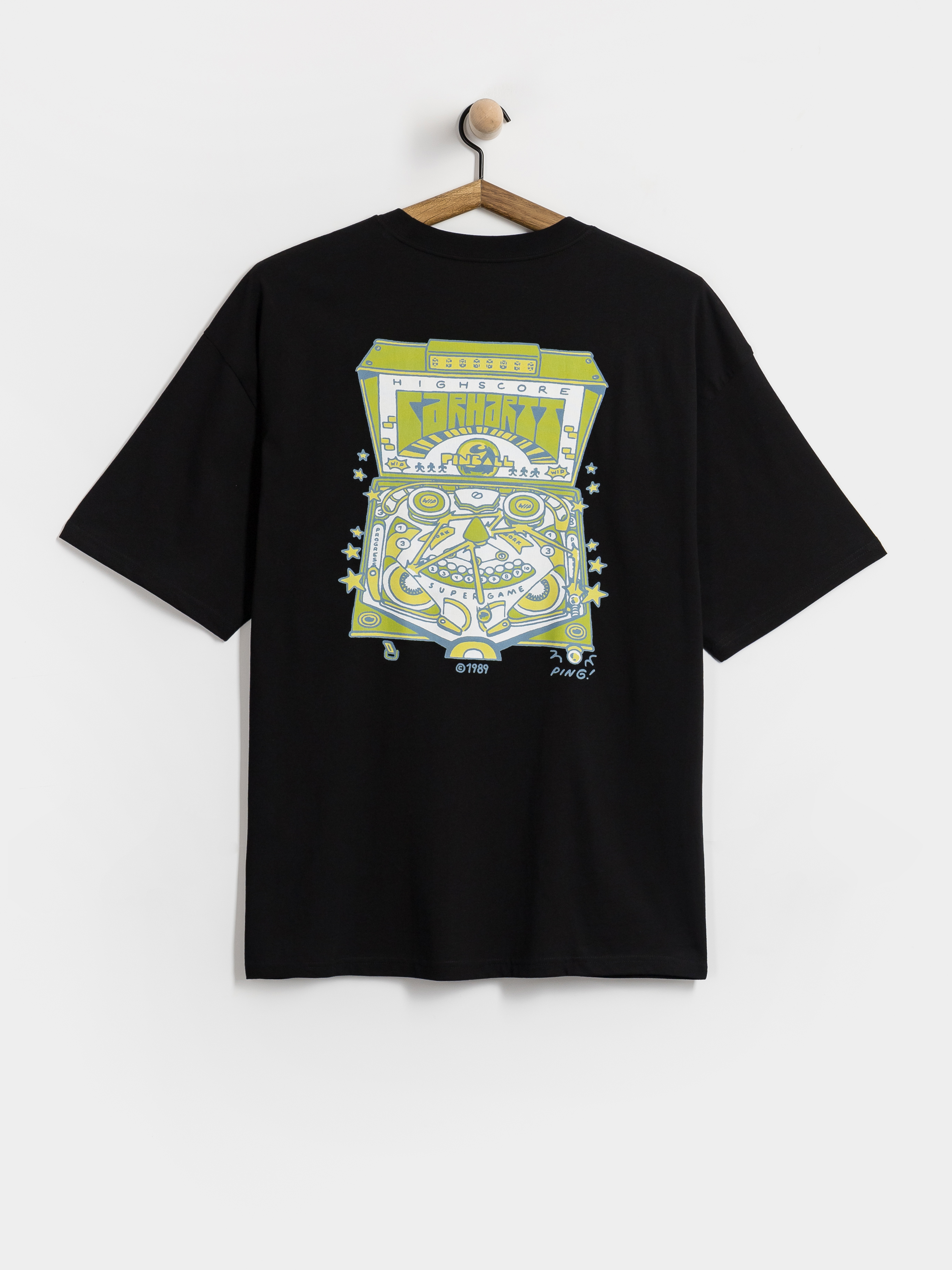 Тениска Carhartt WIP Pinball (black)