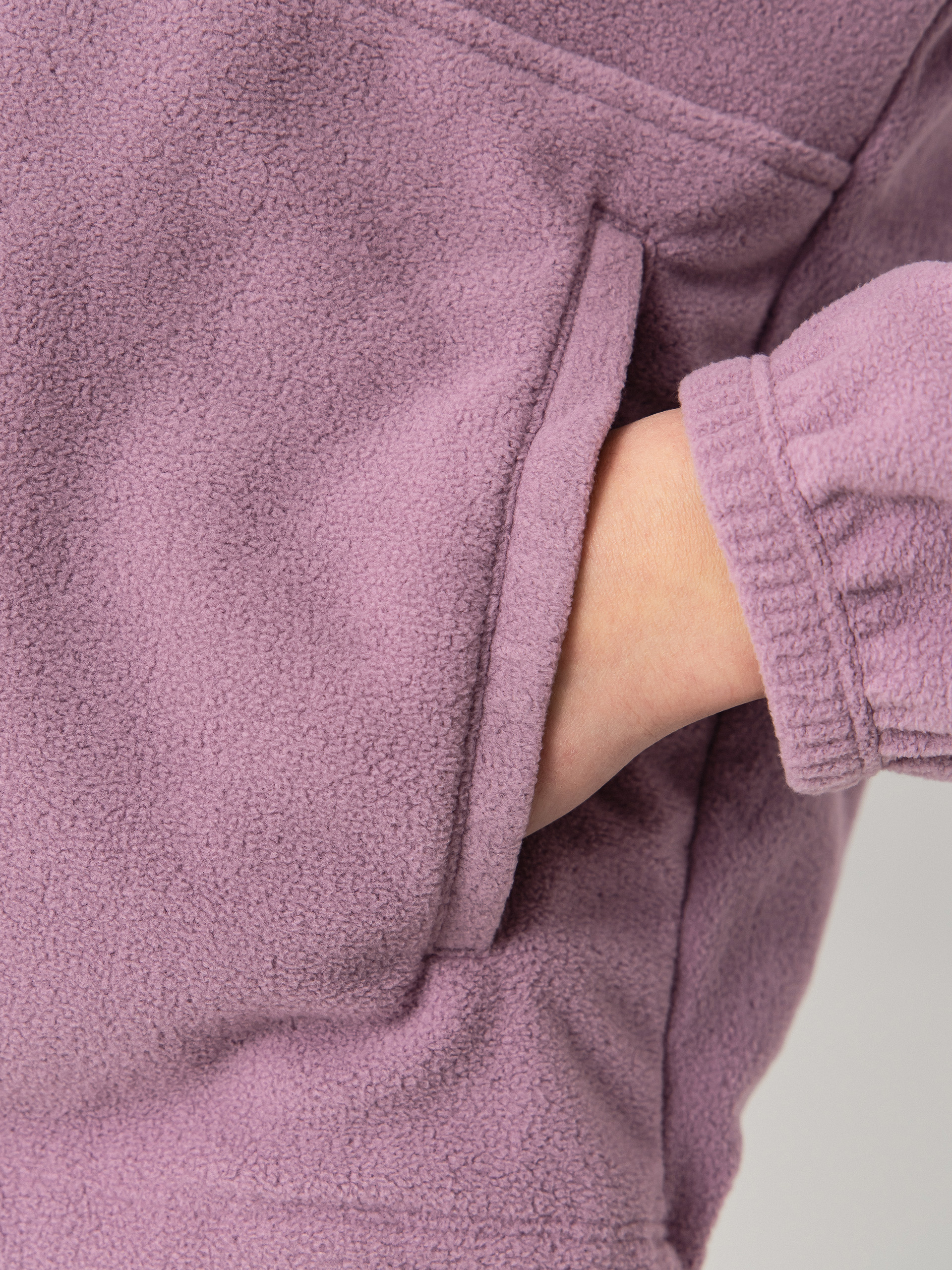 Дамски Поларени суитшърт Patagonia Micro D 1/2 Zip (light violet)