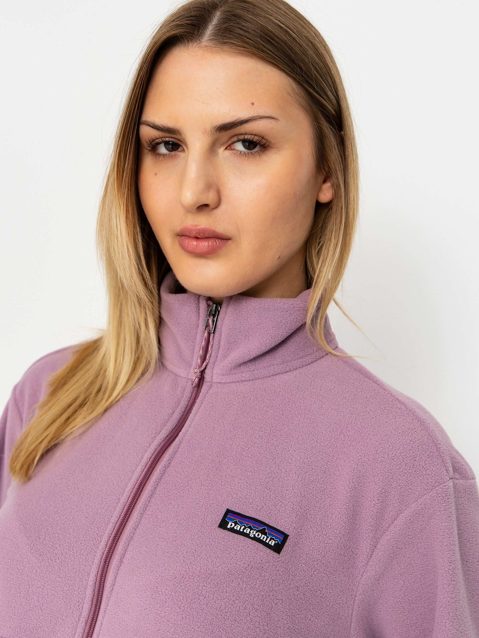 Дамски Поларени суитшърт Patagonia Micro D 1/2 Zip (light violet)