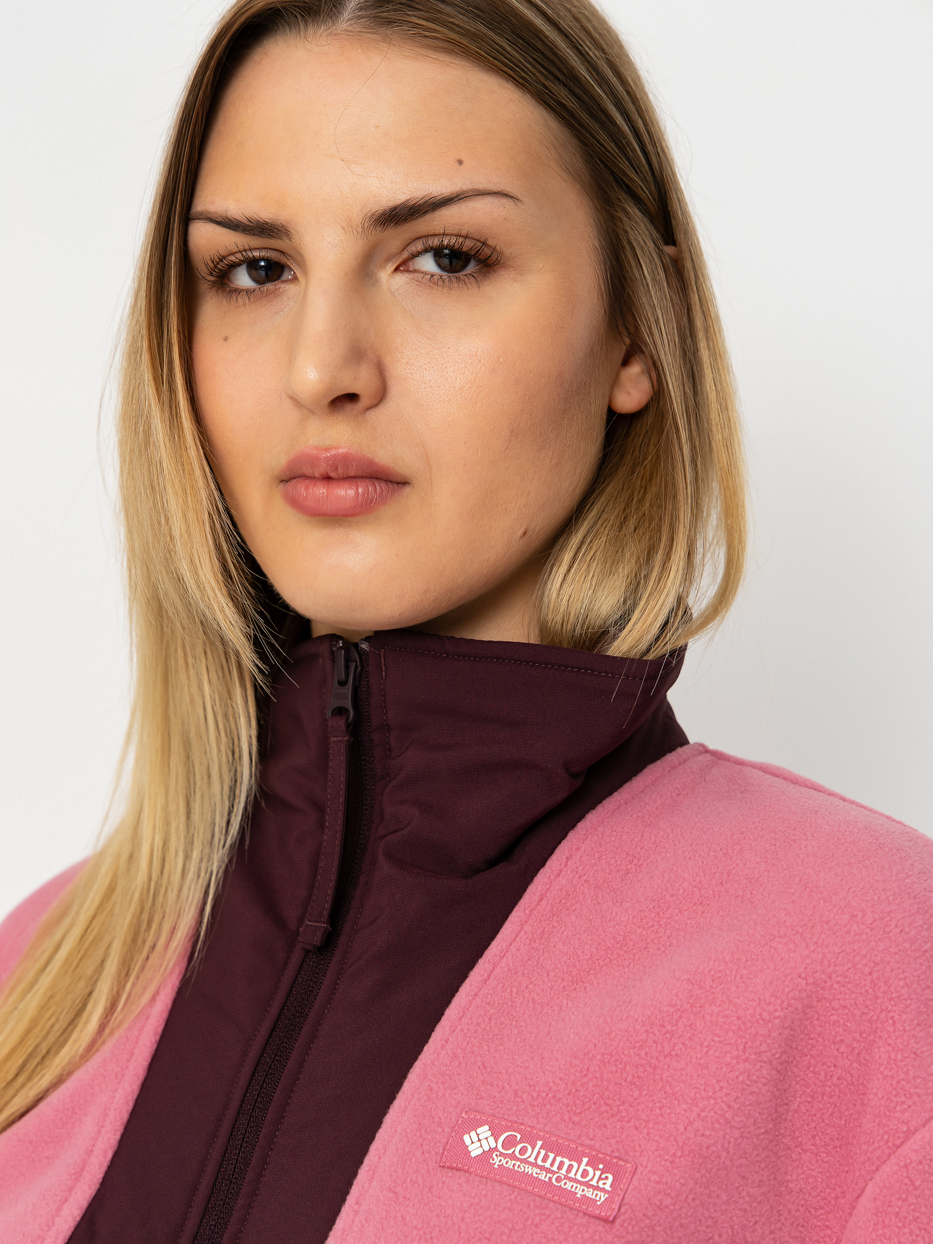 Дамски Поларени суитшърт Columbia Sequoia Grove Full Zip (rosette/moonvista)